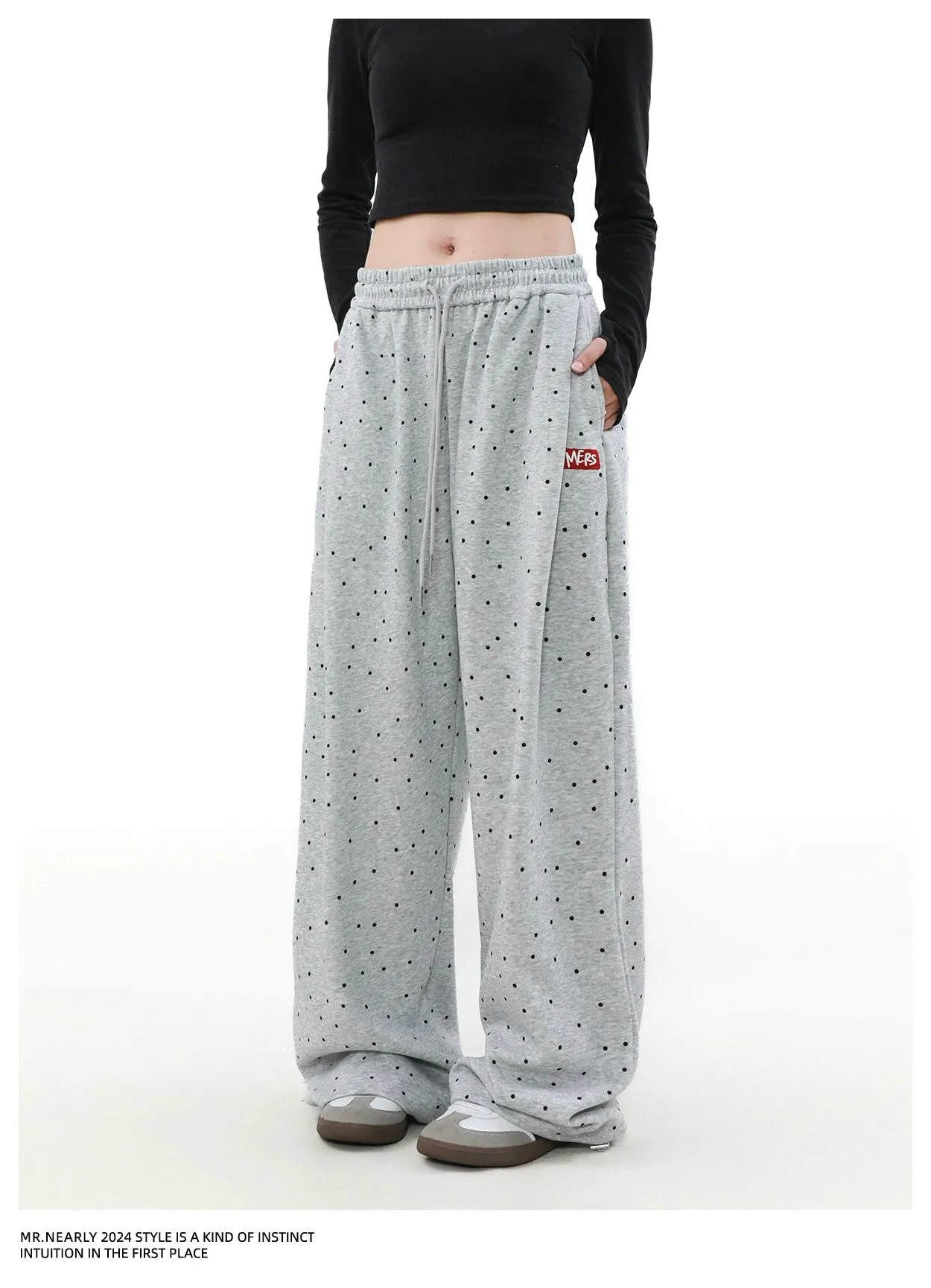 Floral & Polka Dots Sweatpants