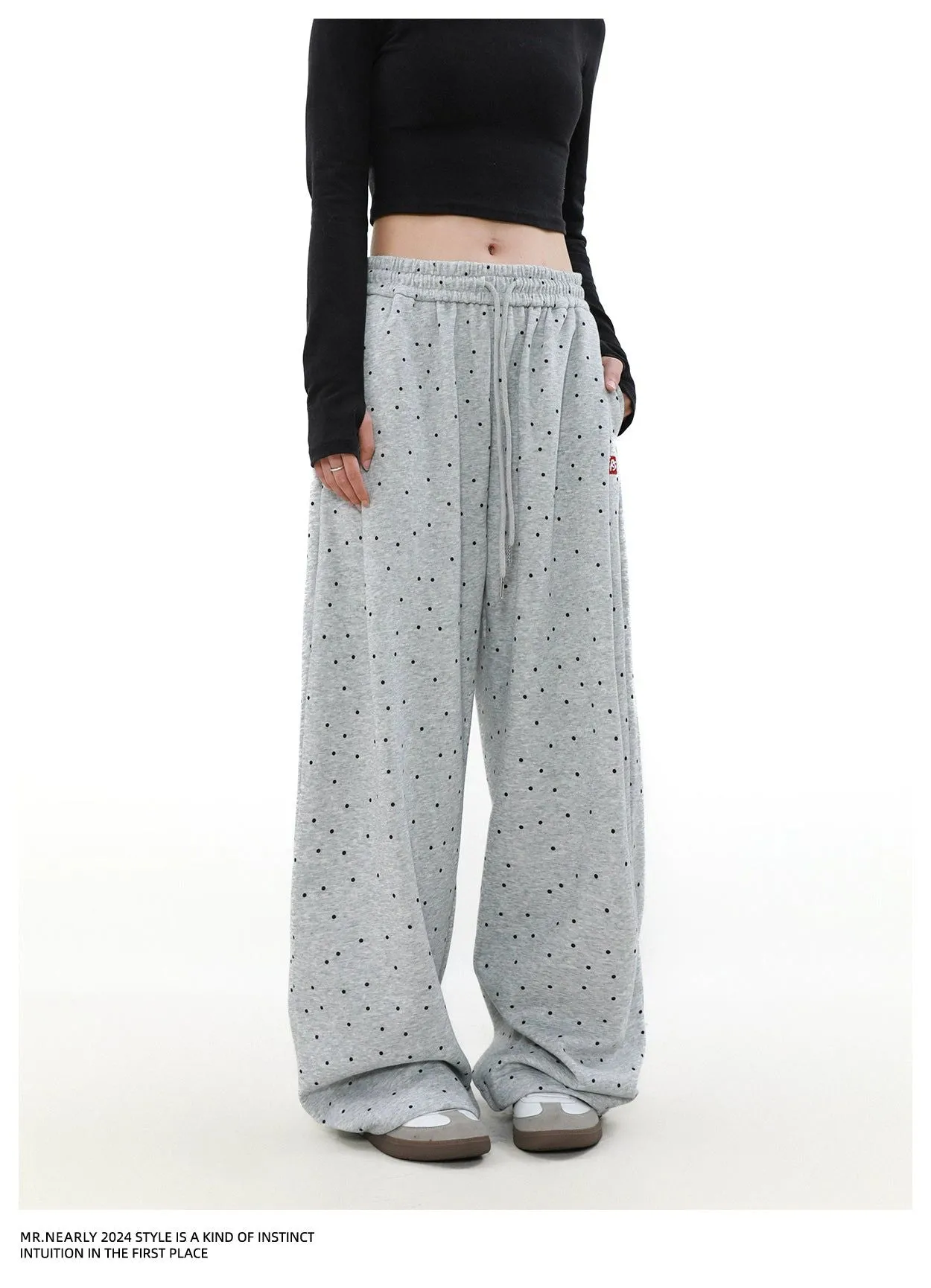 Floral & Polka Dots Sweatpants