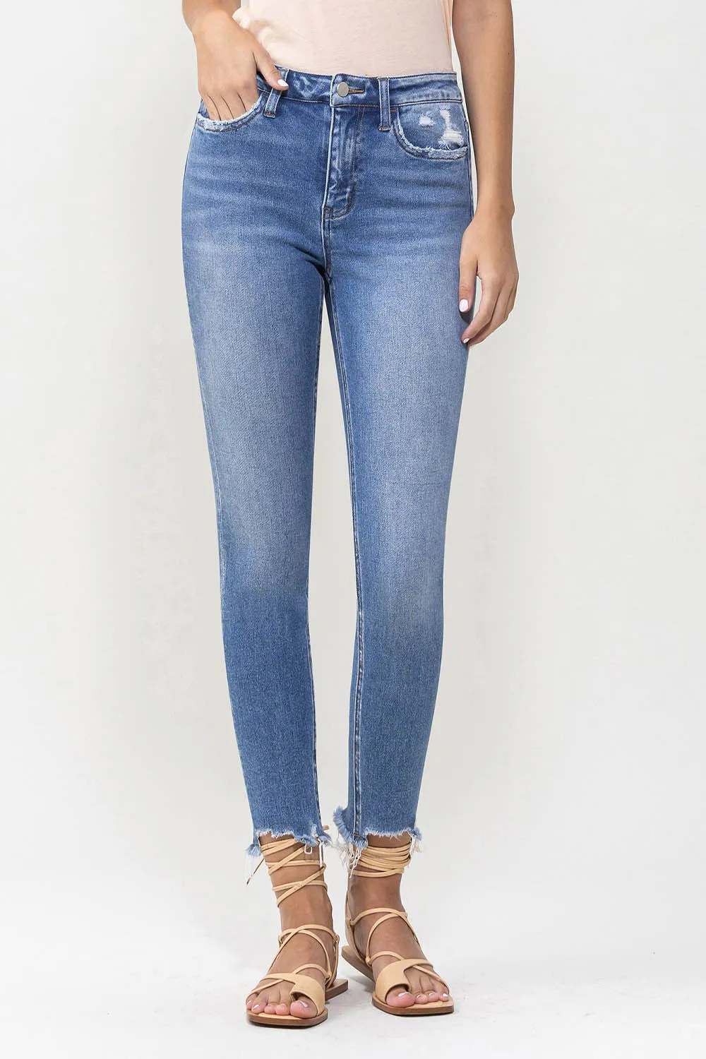 Flying Monkey My Only Wish High Rise Crop Skinny Jeans