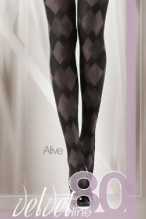 Franzoni Alive Diamond Pattern Tights