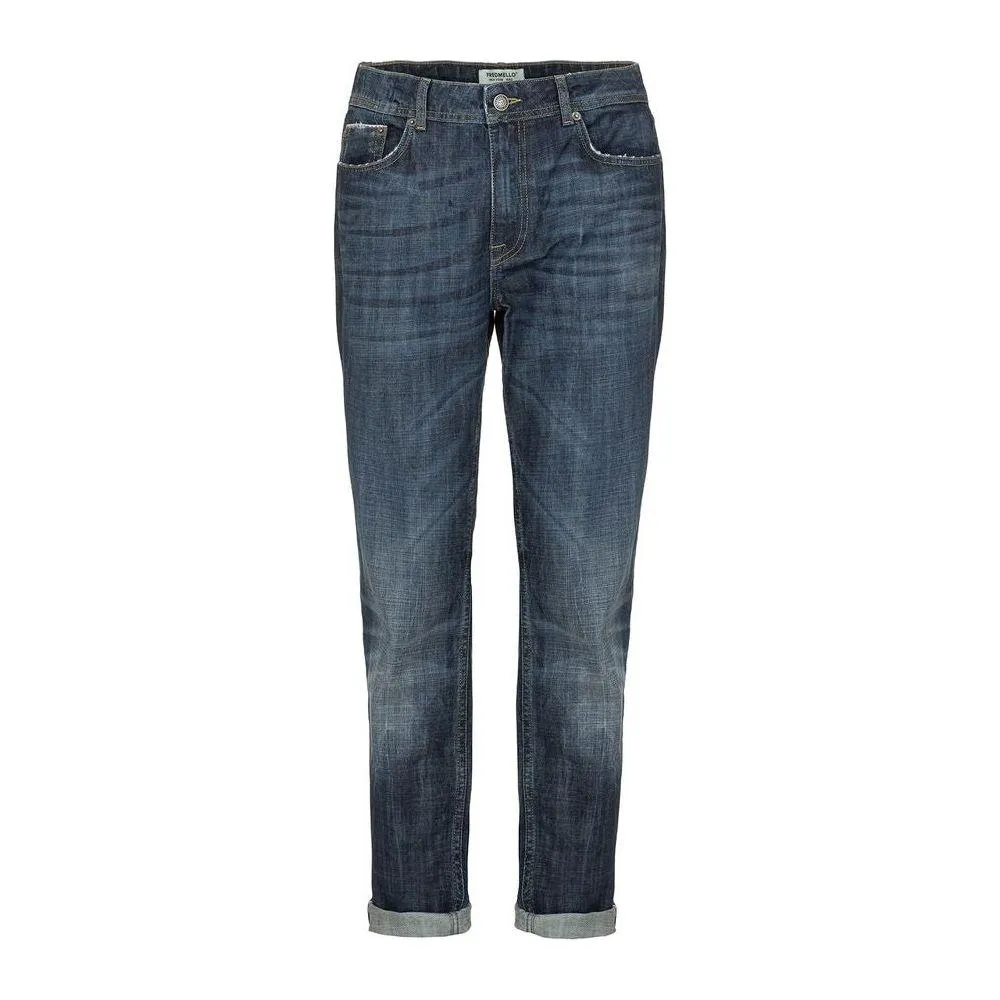 Fred Mello Elegant Cotton-Blend Men's Jeans