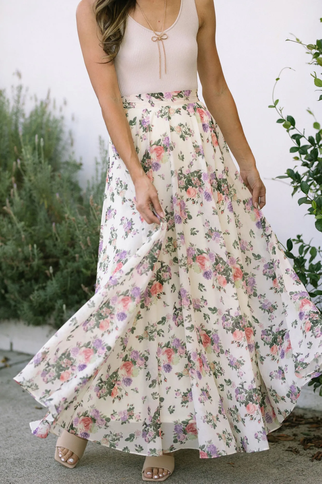 Genesis Floral Maxi Skirt