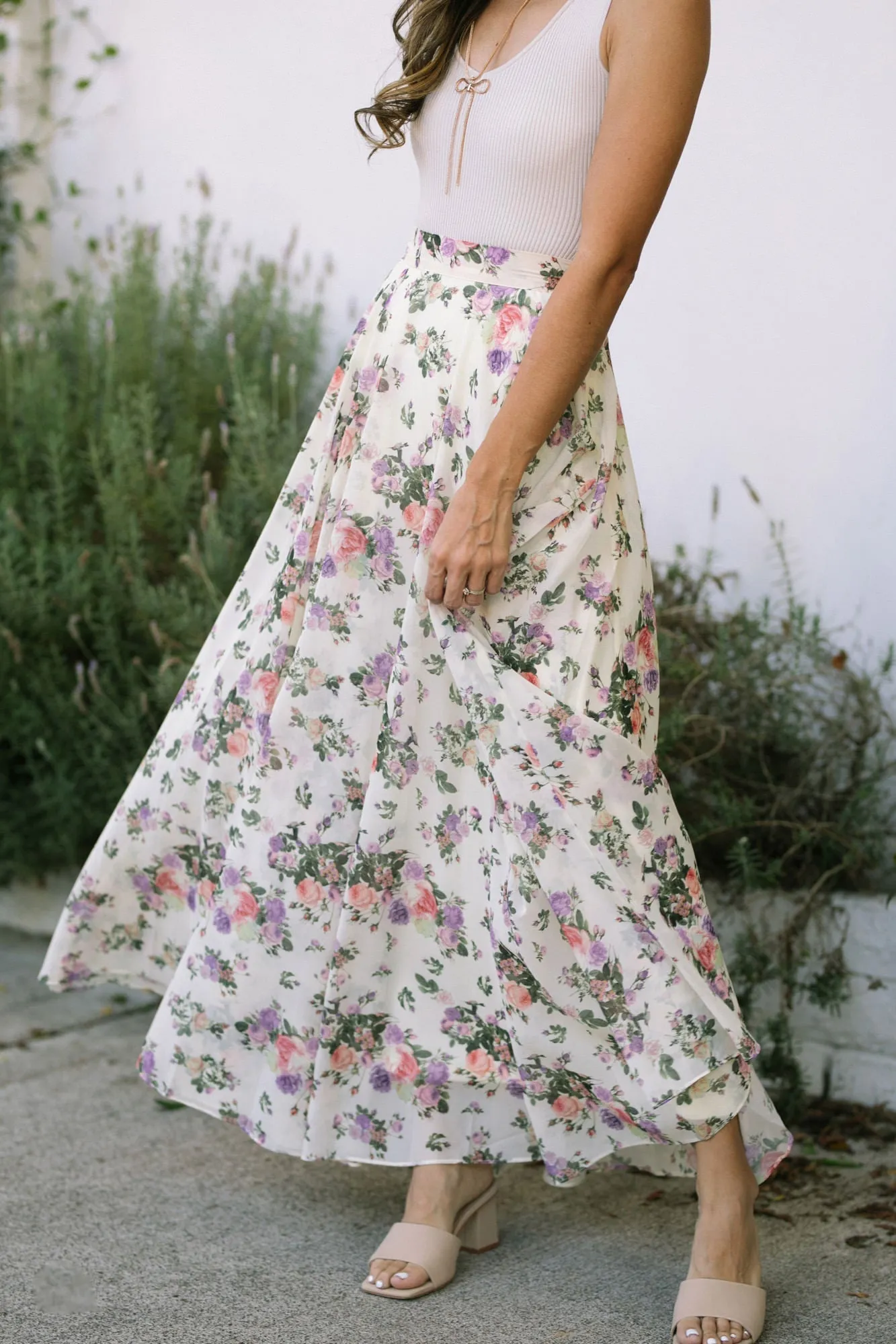 Genesis Floral Maxi Skirt