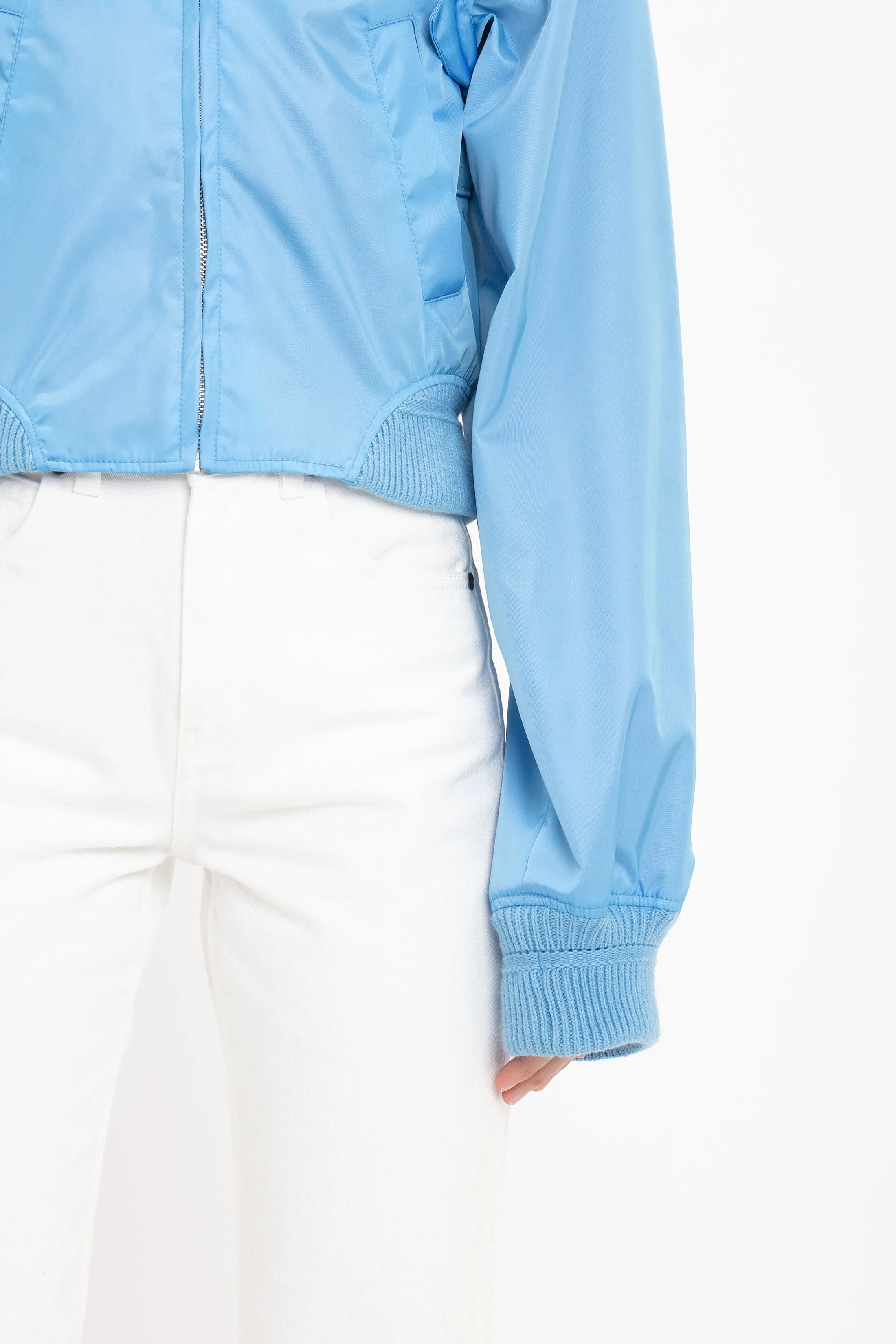 Harrington Bomber Jacket In Regatta Blue