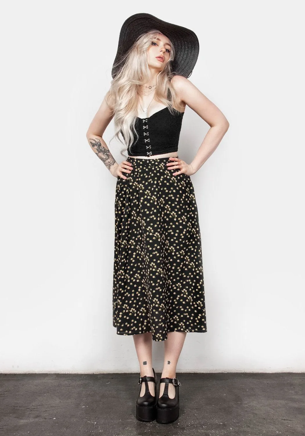 Helianthus Midaxi Skirt