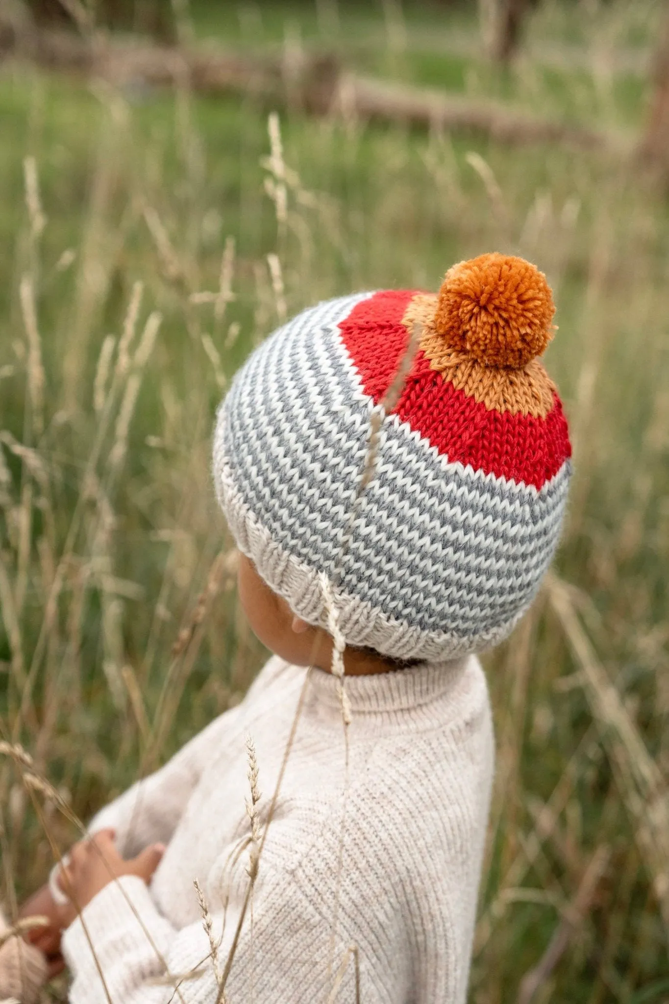 Horizon Beanie Grey Stripe