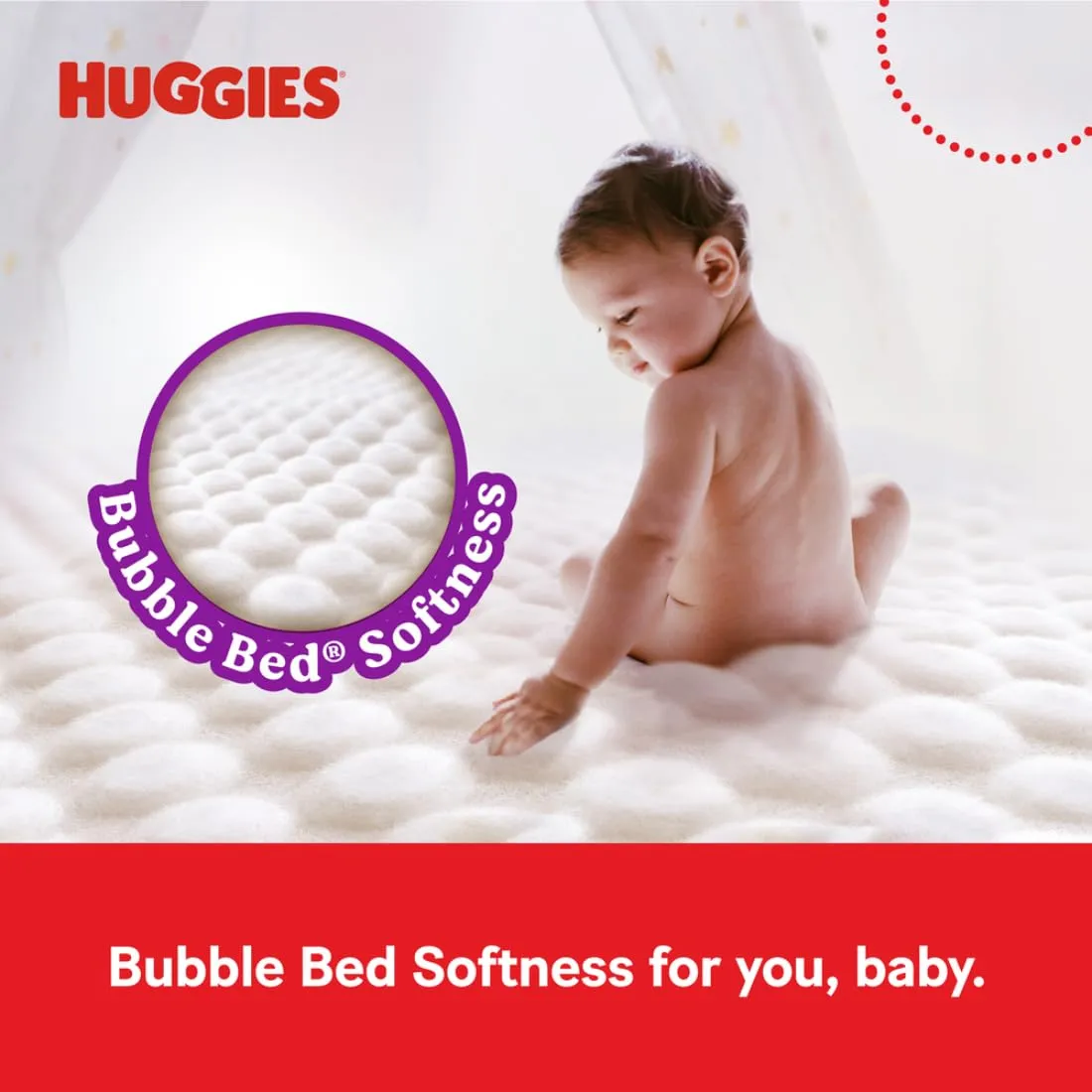 Huggies Complete Comfort Wonder Pants Medium (M) Size (7-12 Kgs) Baby Diaper Pants, 76 count| India's Fastest Absorbing Diaper with upto 4x faster absorption | Unique Dry Xpert Channel