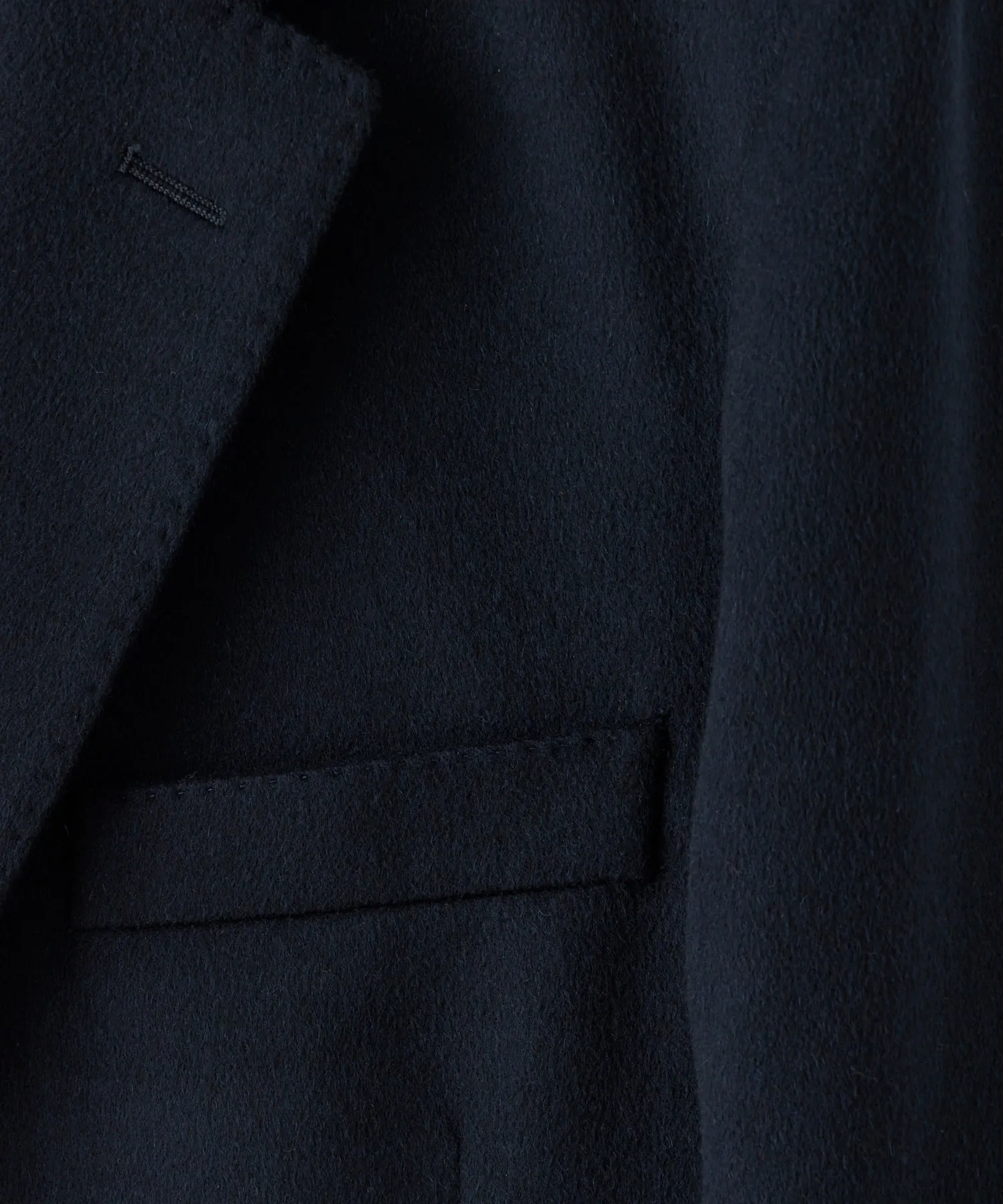 Italian Cashmere Sutton Jacket in Navy