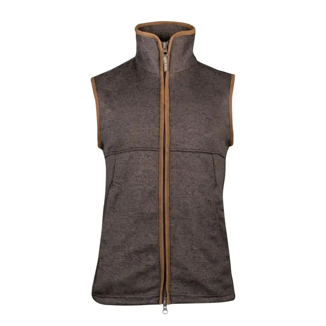 Jack Pyke Melange Fleece Gilet Brown