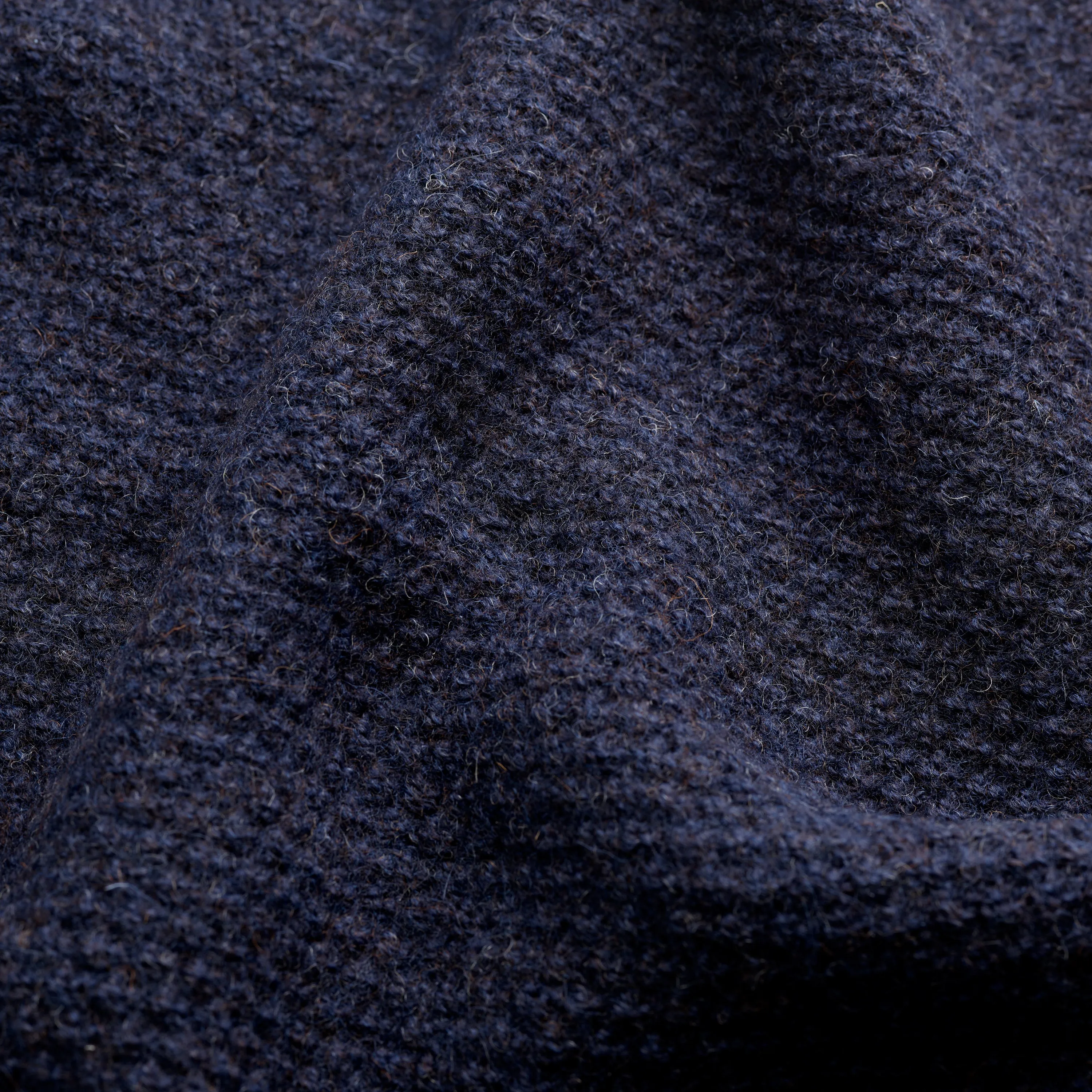 John Smedley Couper Woollen British Blue Pullover