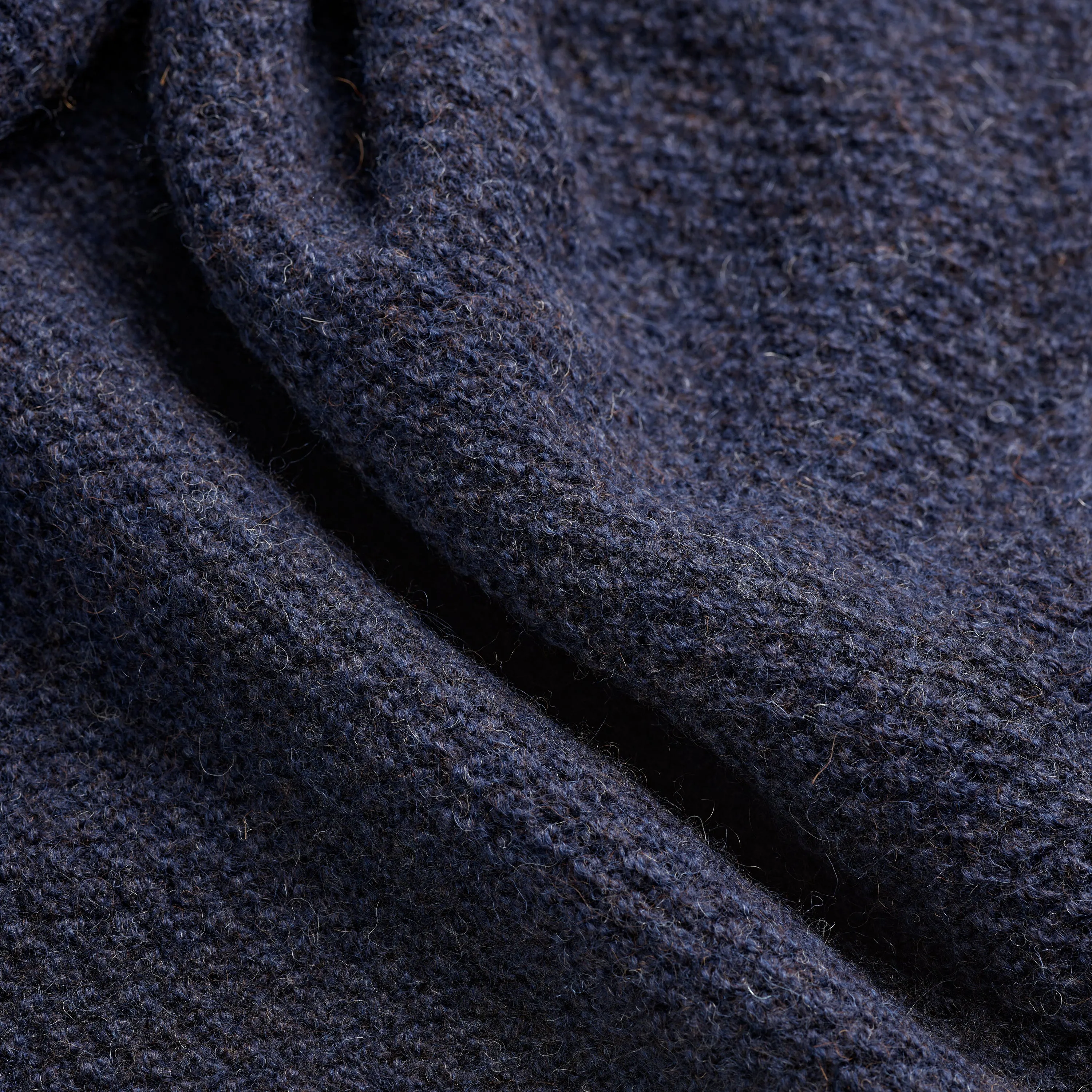 John Smedley Couper Woollen British Blue Pullover