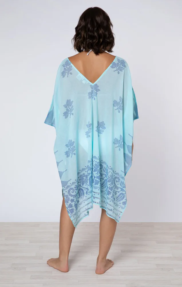 JULIET DUNN DHAKA PRINT PONCHO