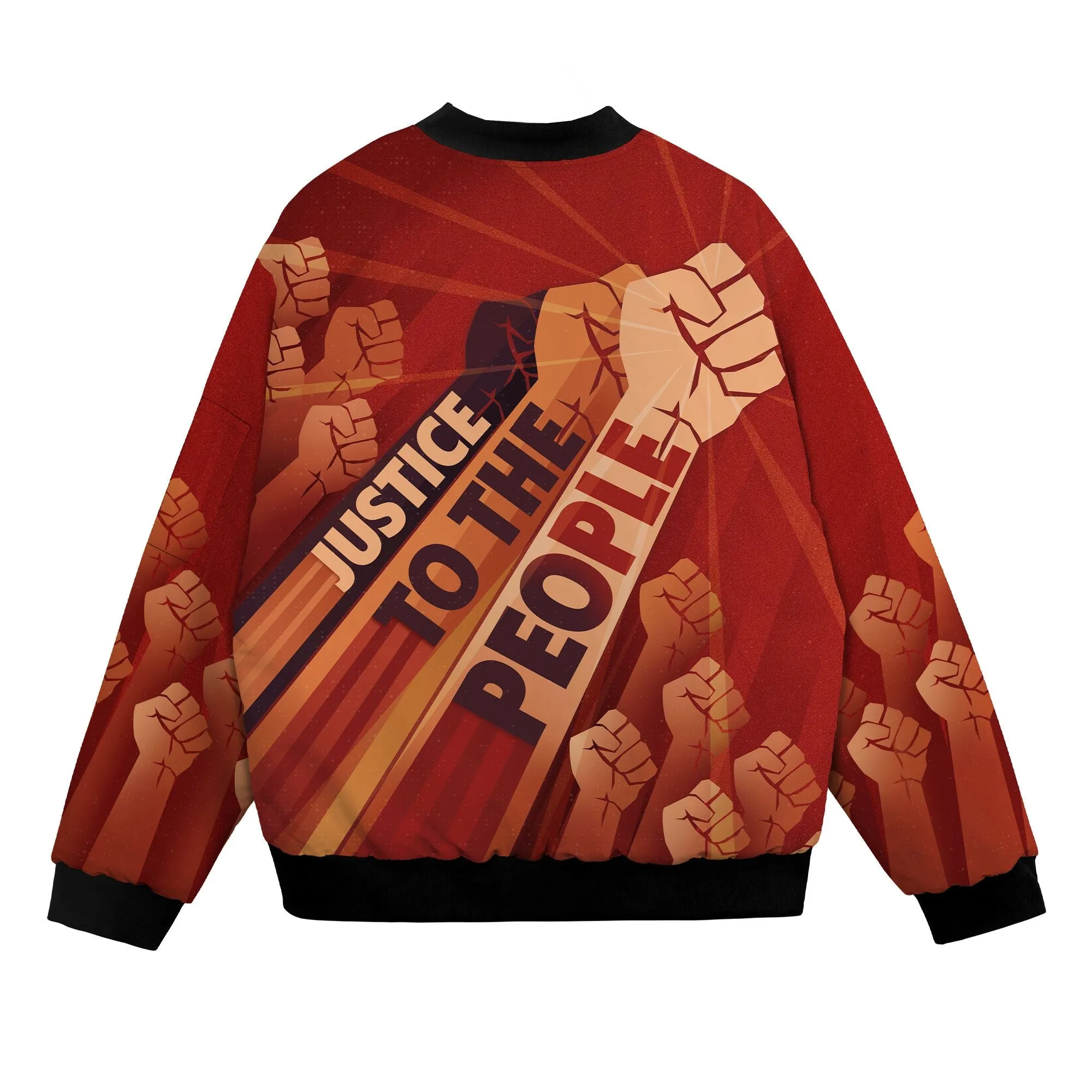 Justice To The People Bomber Jacket