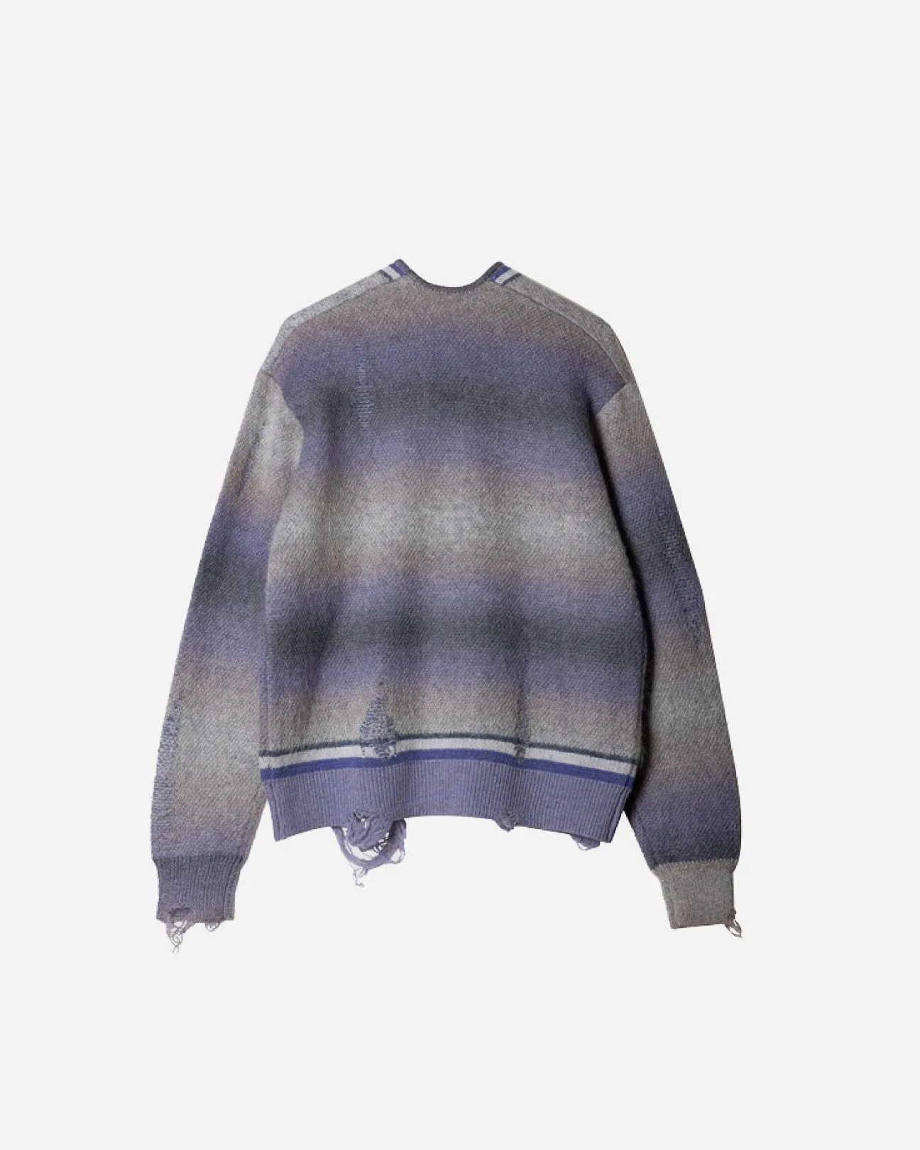 KASURI JACQUARD COMPACT CARDIGAN .10【LAVENDER】