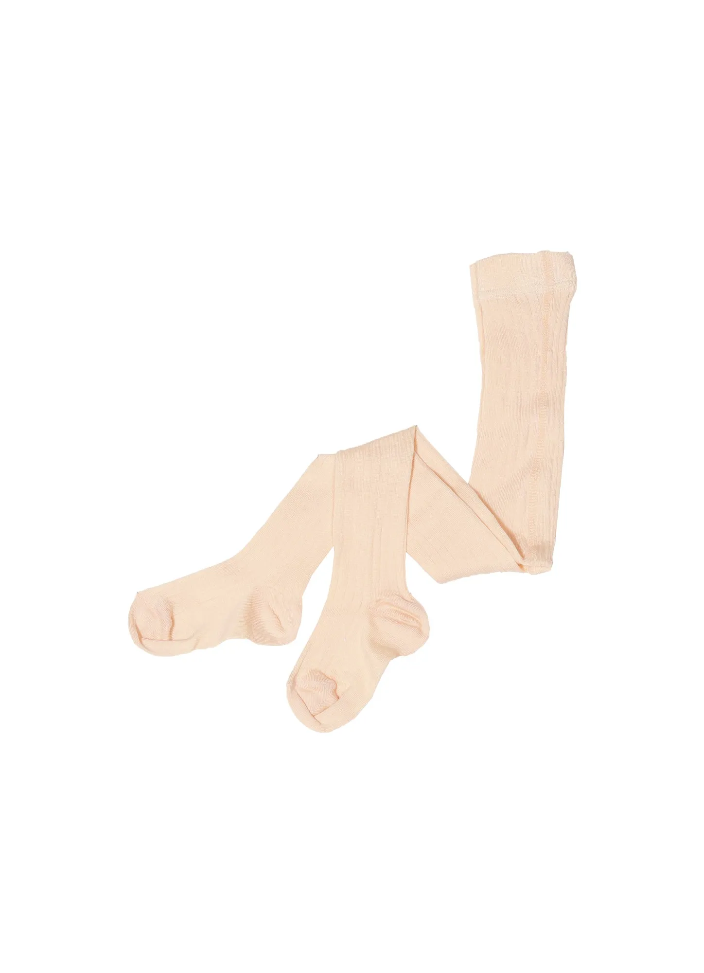 Kids' Rib Pantyhose Peach