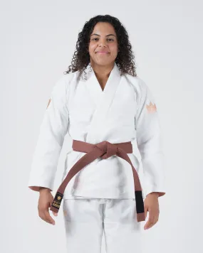 Kingz The ONE V2  Women's Jiu Jitsu Gi - White - 2024 Model