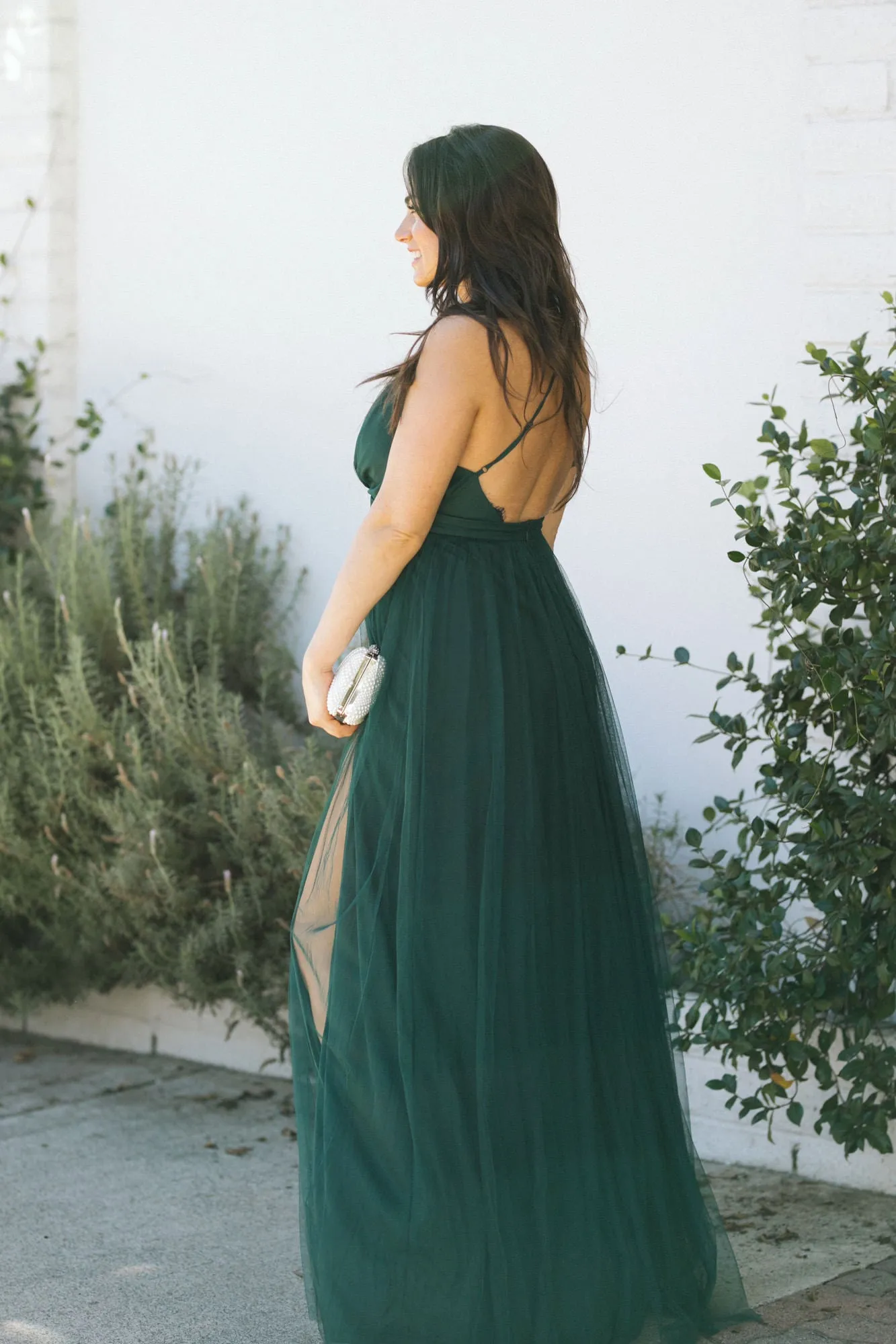 Leslie Tulle Maxi Dress