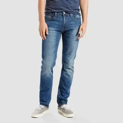 Levi's Men's 511 Mid Rise Slim Leg Fit Full Slim-Fit Jeans Heavyweight