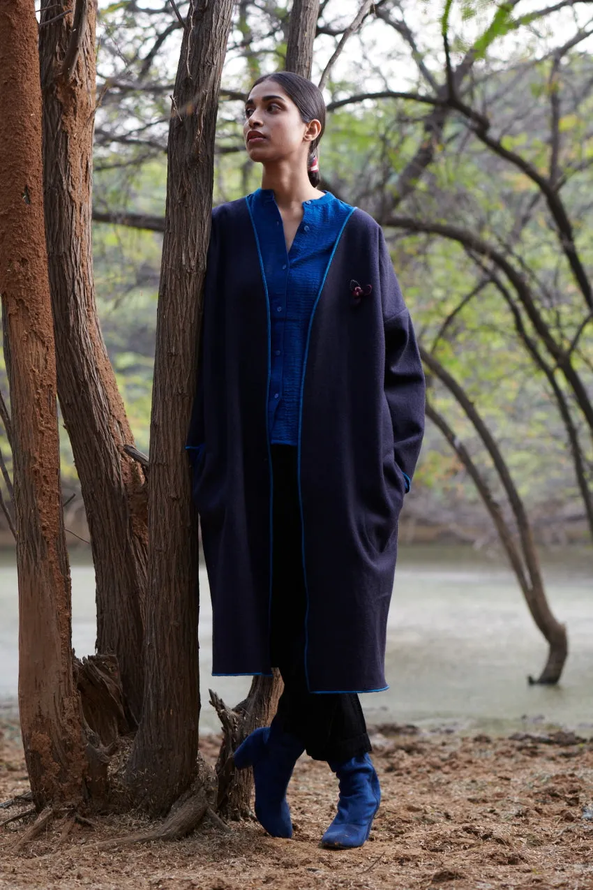 Loden Coat in Felted Merino Wool