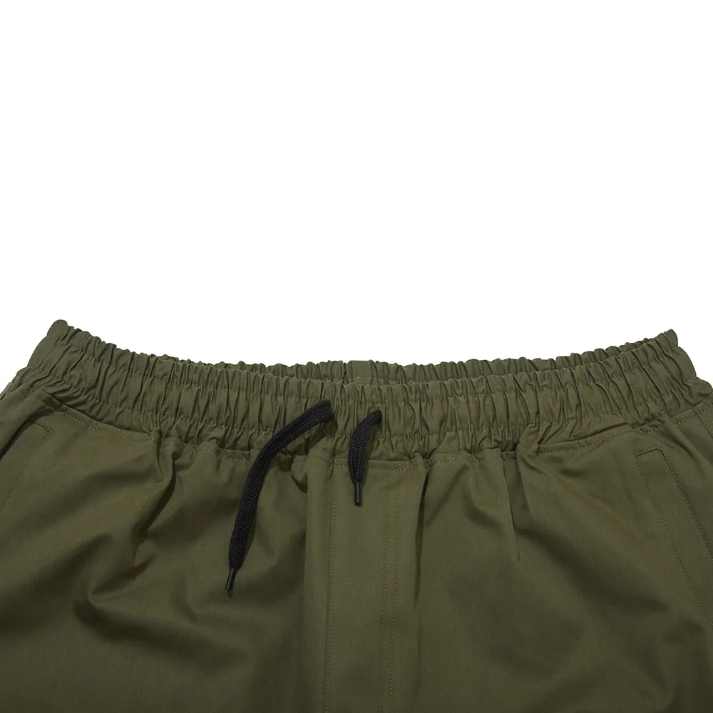 LOGO COTTON SUPER WIDE PANTS KHAKI