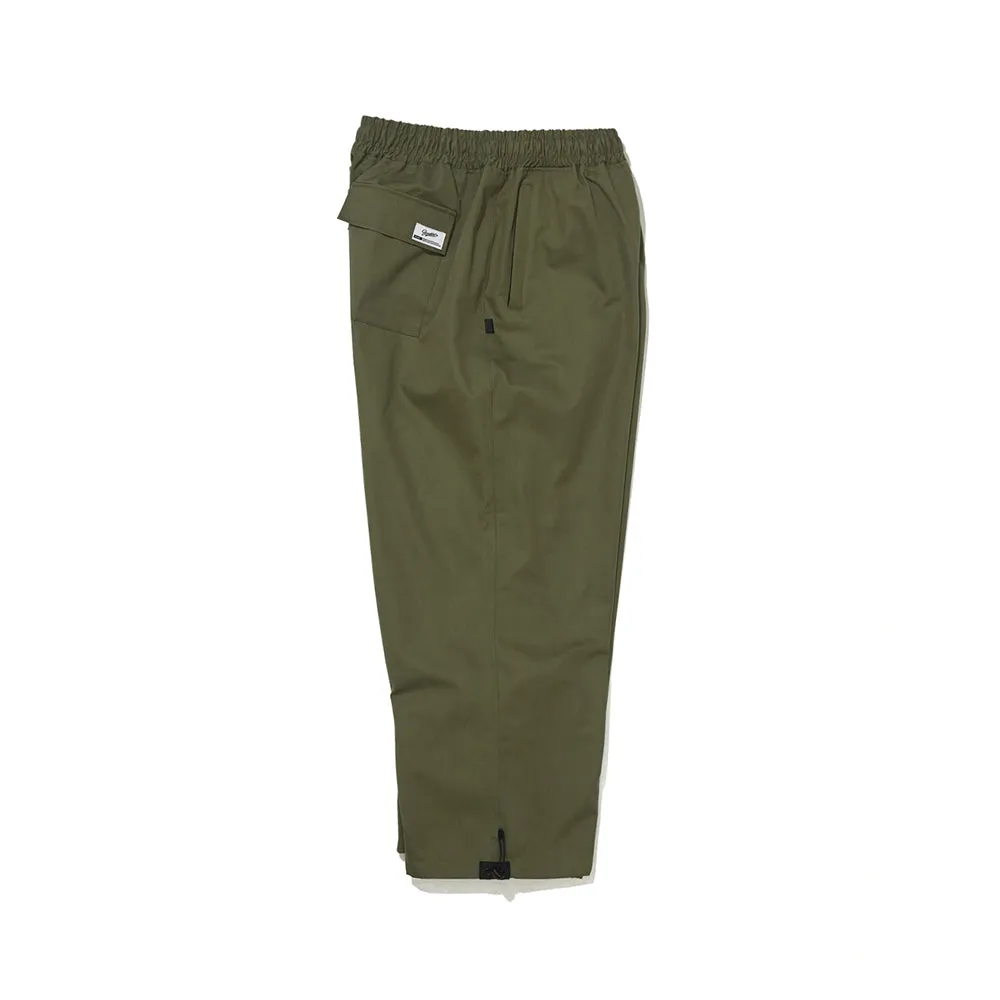 LOGO COTTON SUPER WIDE PANTS KHAKI