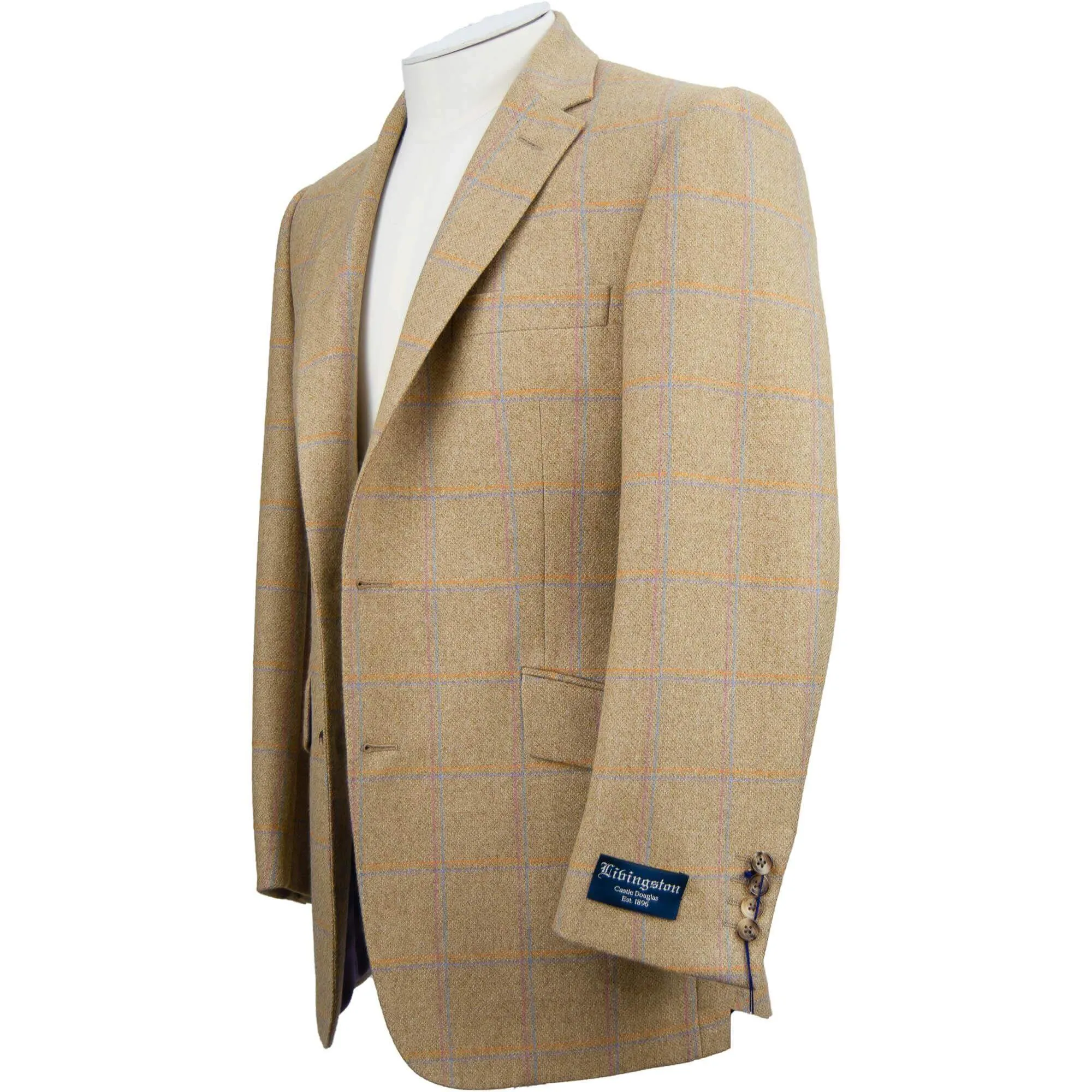 Lovat Tweed Limited Edition Window Check Jacket