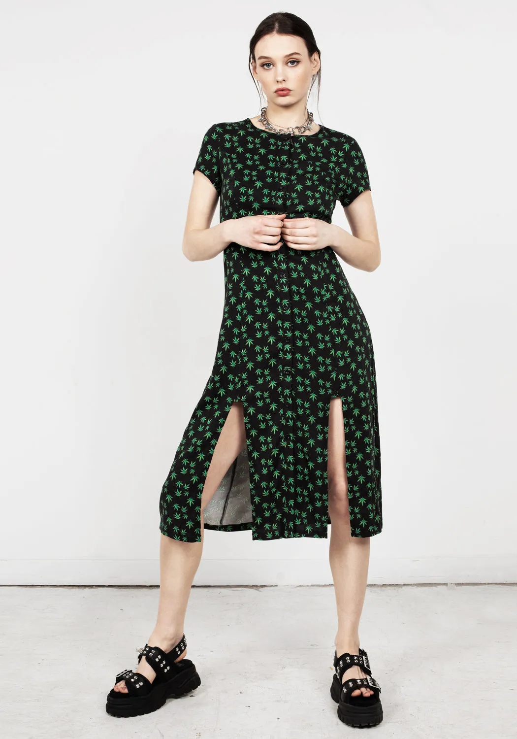 MARY JANE MIDI DRESS