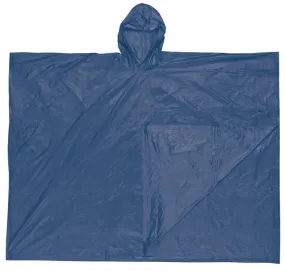 MCR Safety Schooner .10mm PVC Dispos Poncho Blue