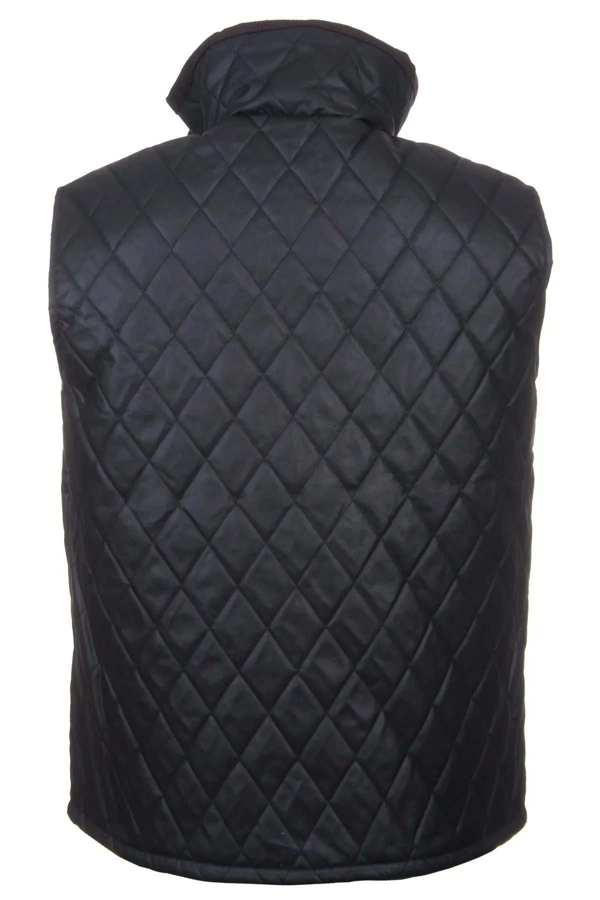 Men's Diamond Quilted Wax Waistcoat