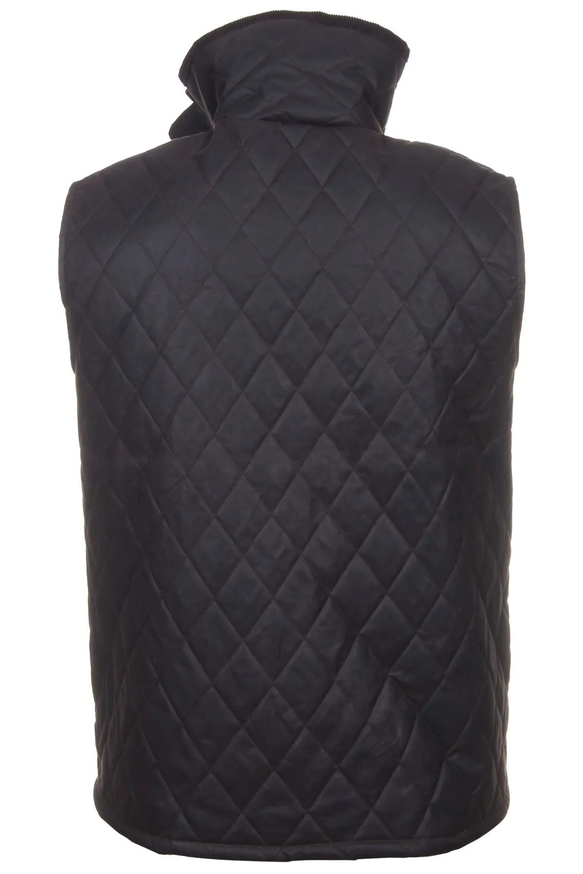 Men's Diamond Quilted Wax Waistcoat