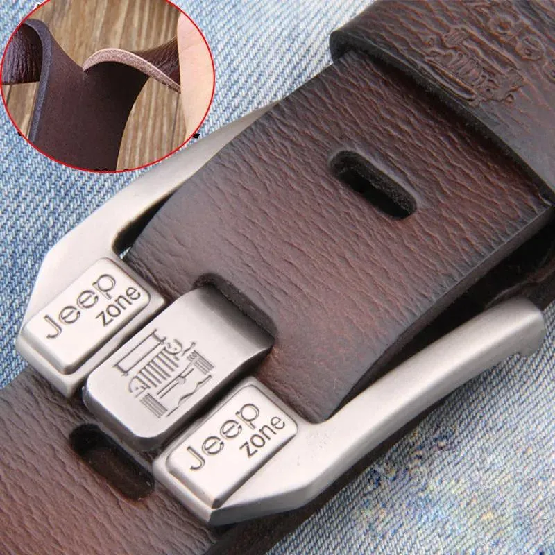 Men’s Genuine Leather Belt – Stylish & Durable Belts for All Occasions