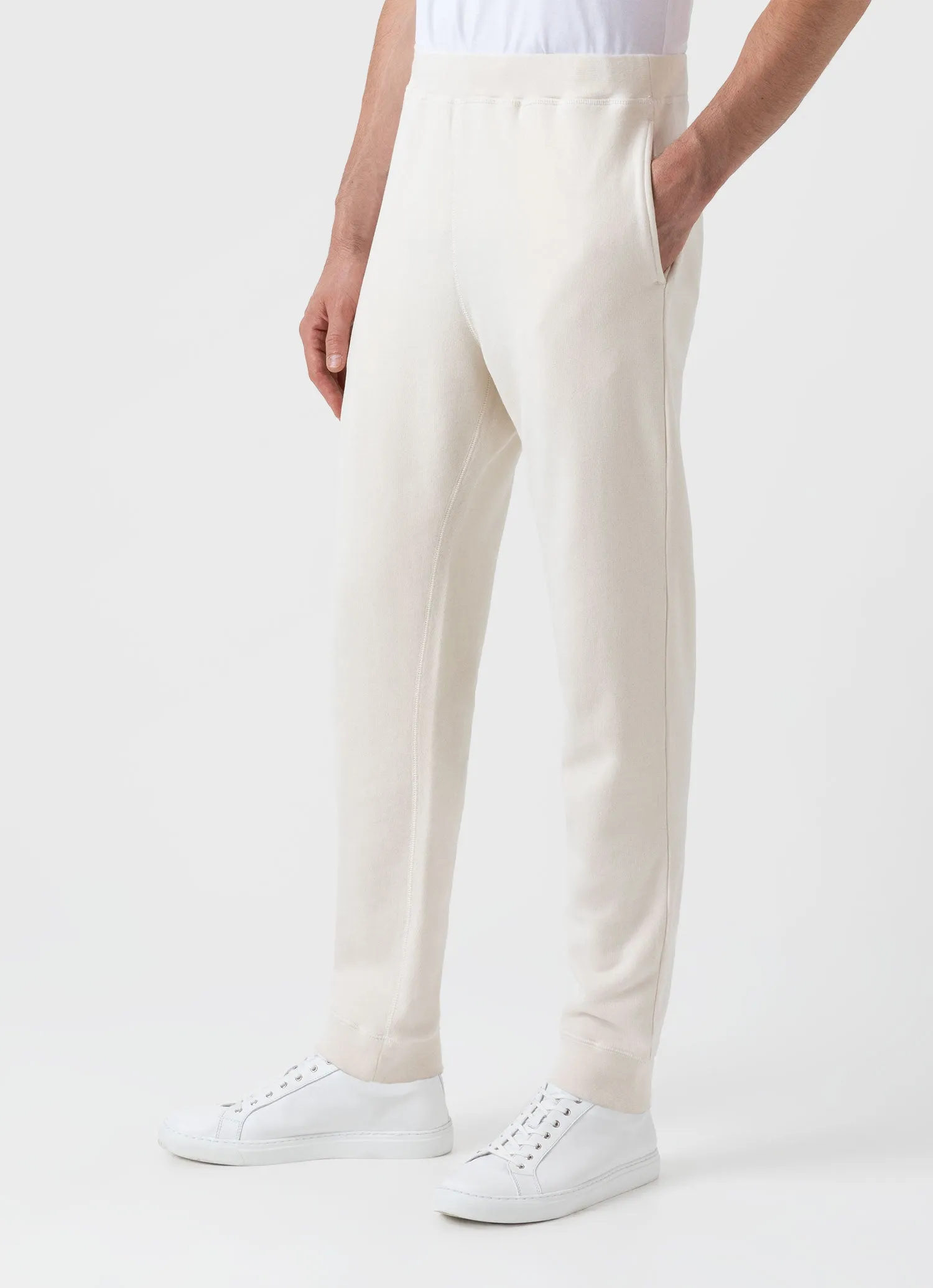 Men's Undyed Loopback Sweatpants in Undyed