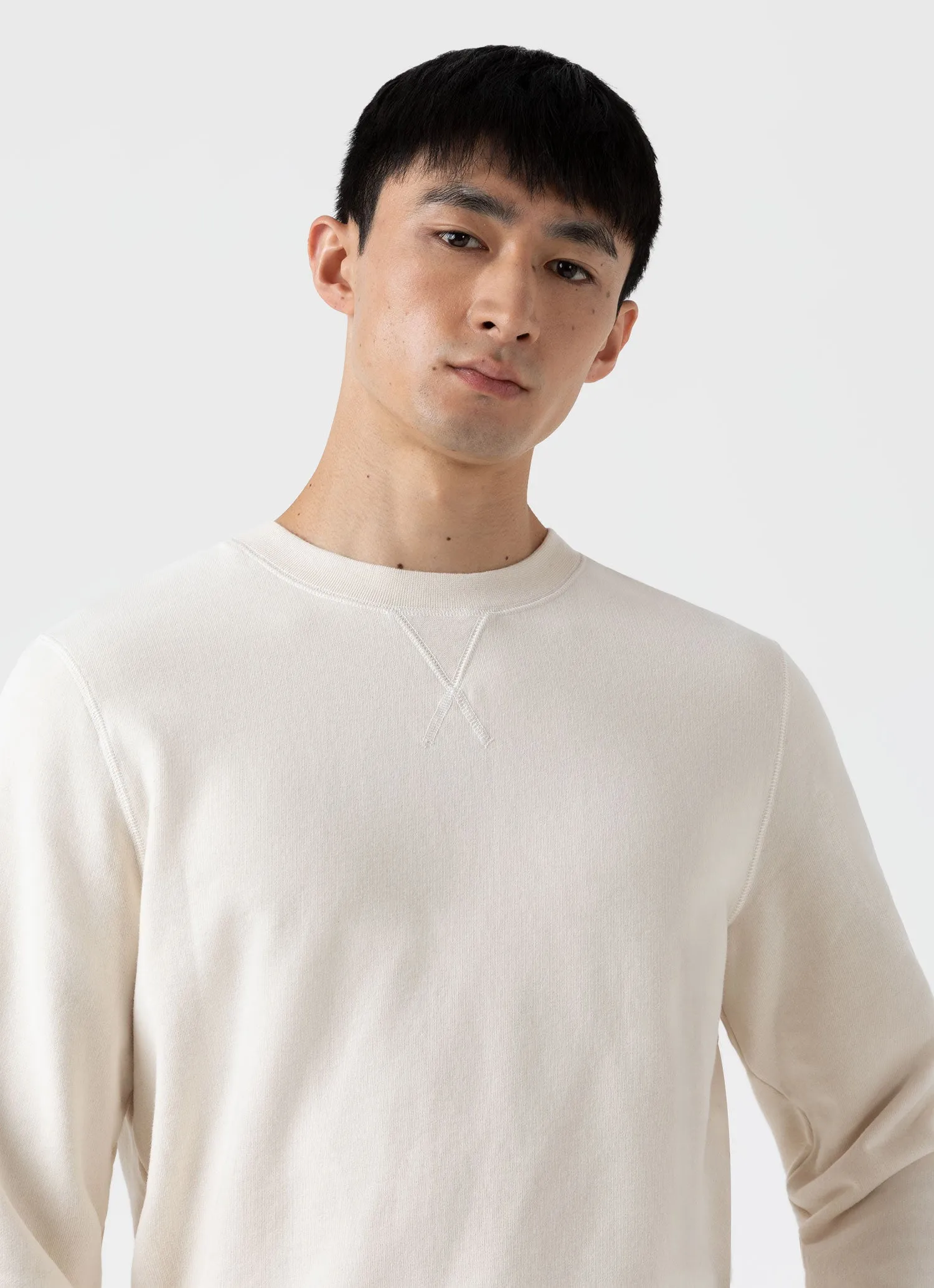 Men's Undyed Loopback Sweatshirt in Undyed