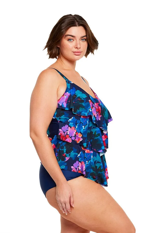 Montego 3 Tier Tankini Top