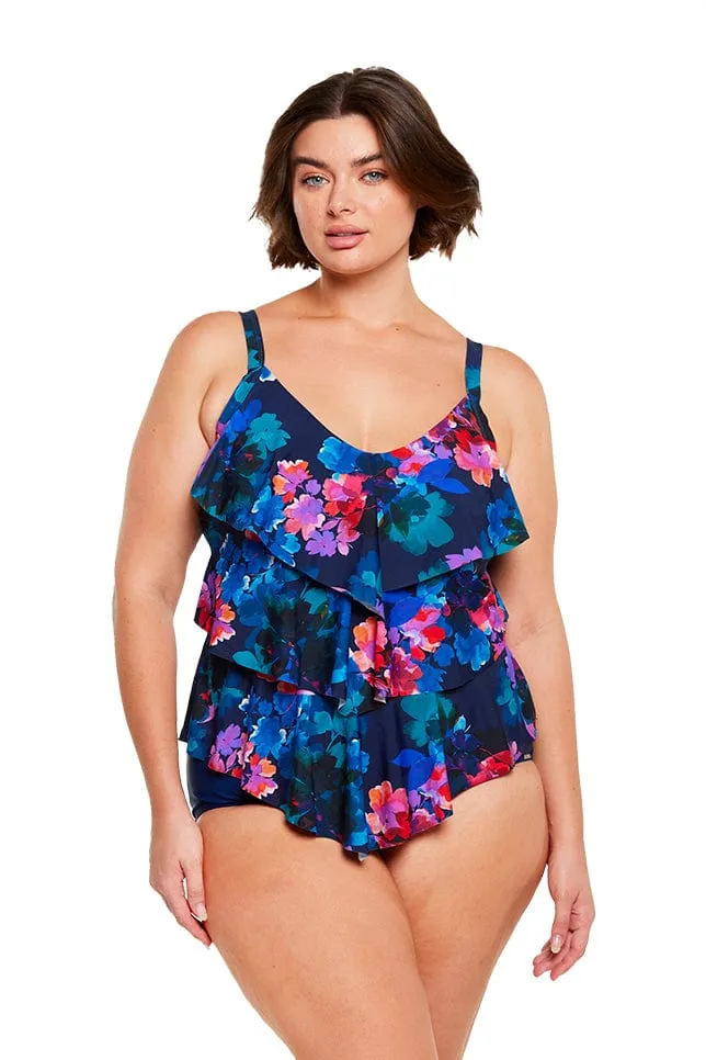 Montego 3 Tier Tankini Top