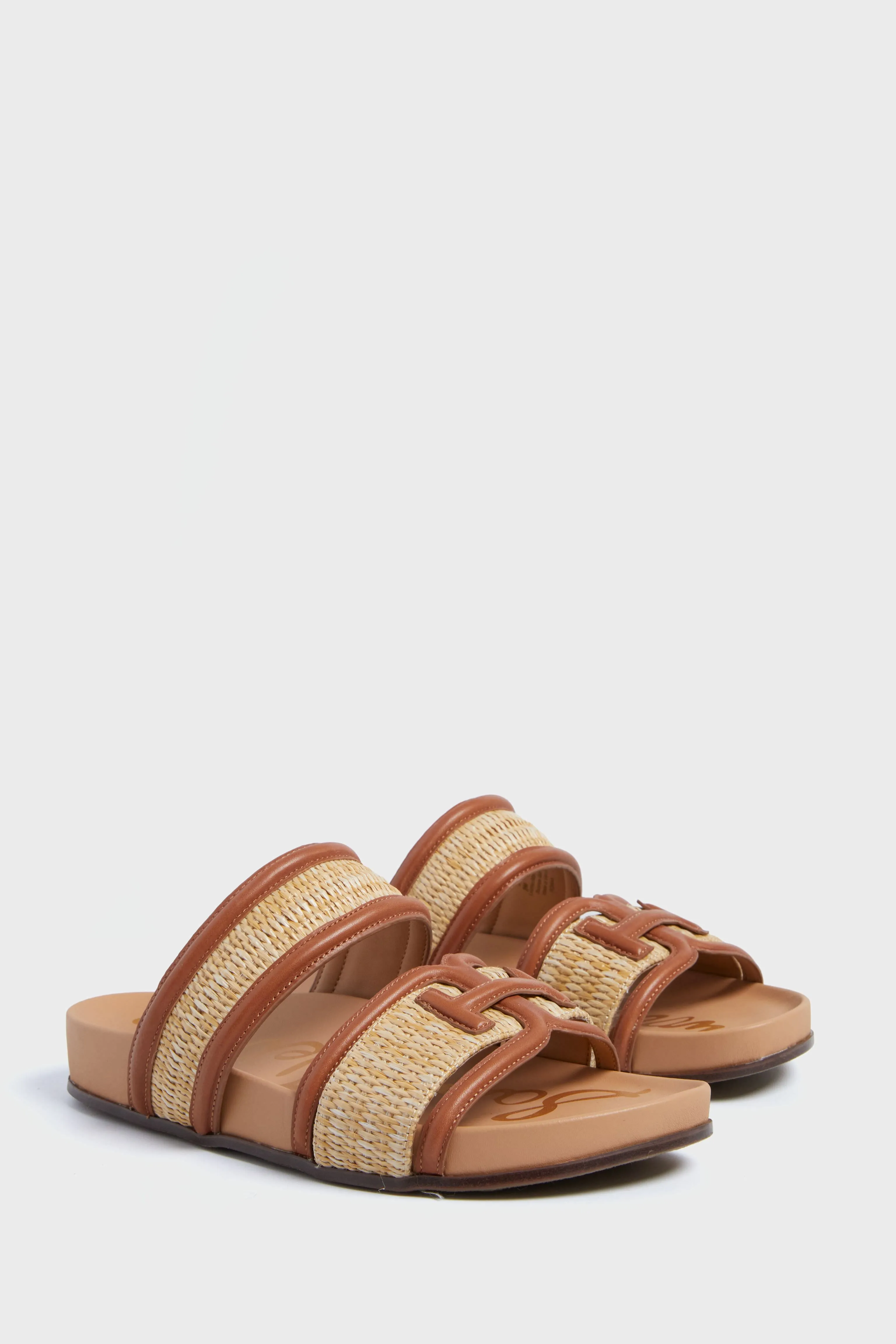 Natural Rich Cognac Rowan Sandals