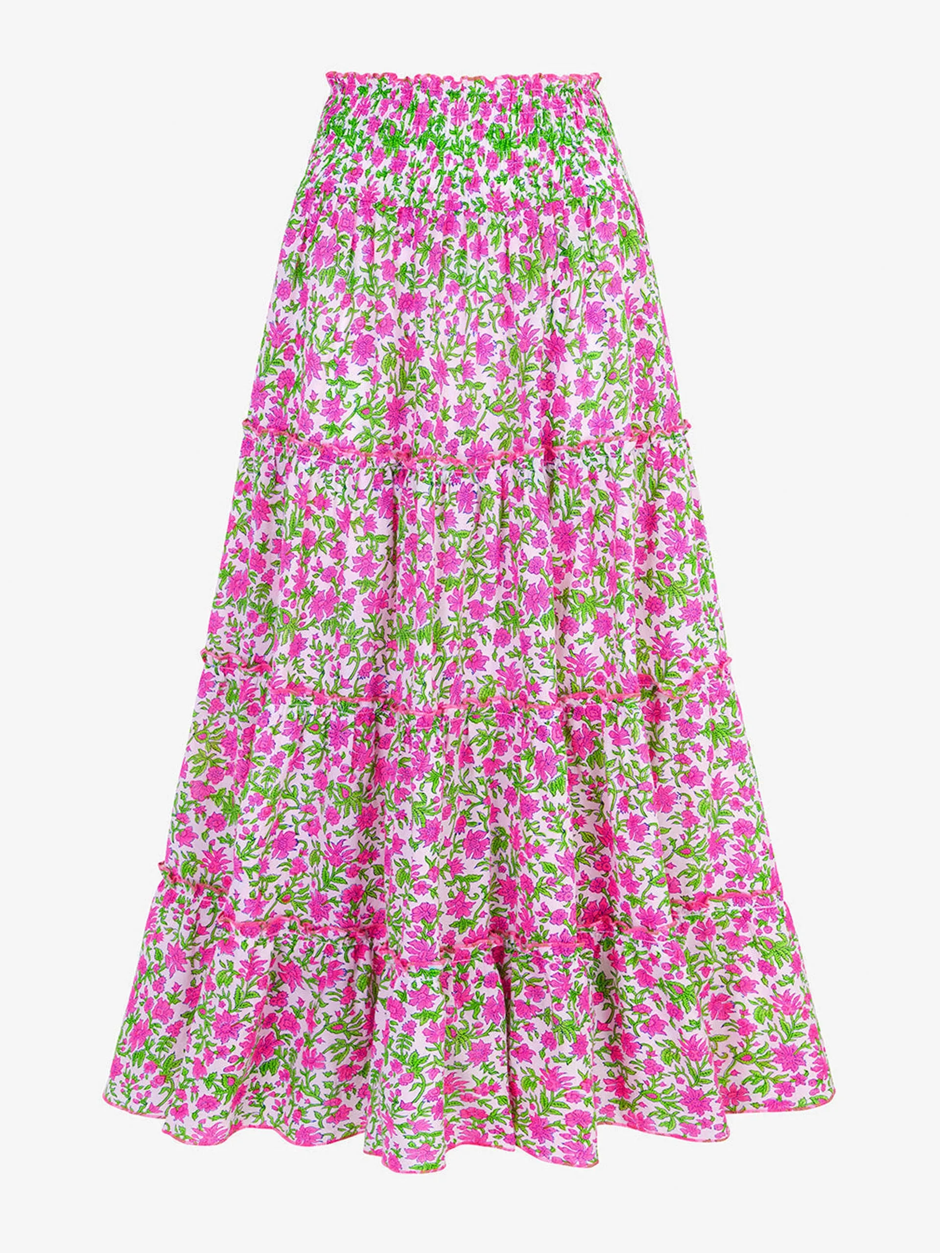 Neon lolita rah rah skirt