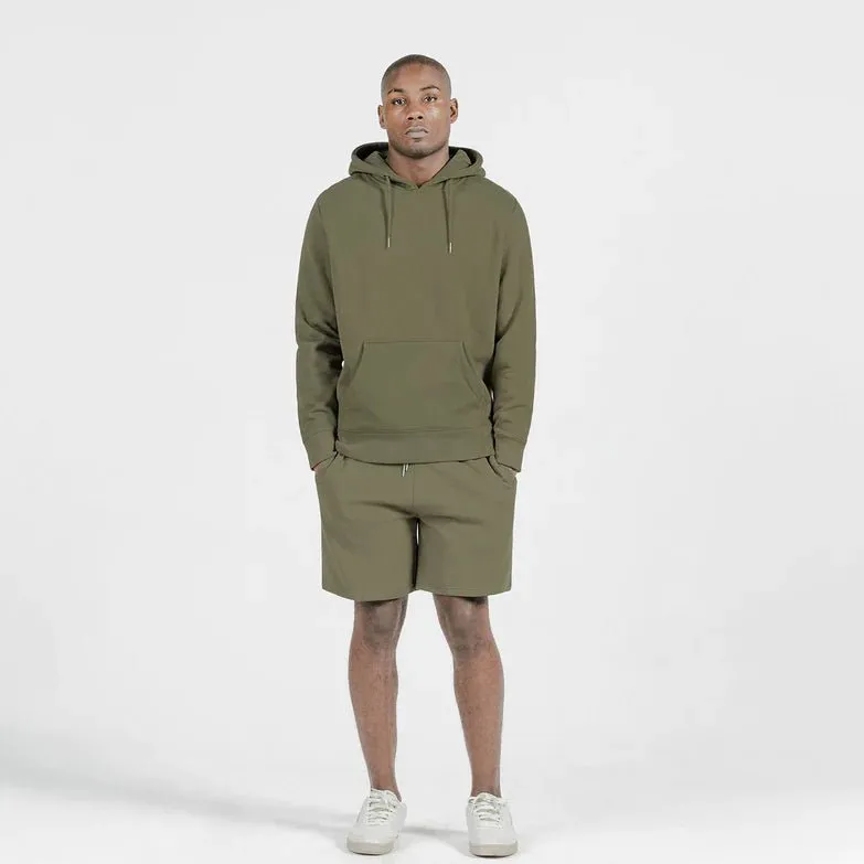 Organic Cotton Hoodie - Olive