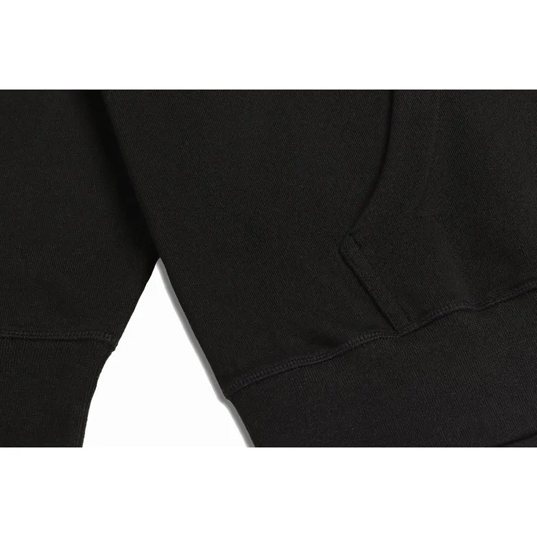 Organic French Terry Hoodie - Black