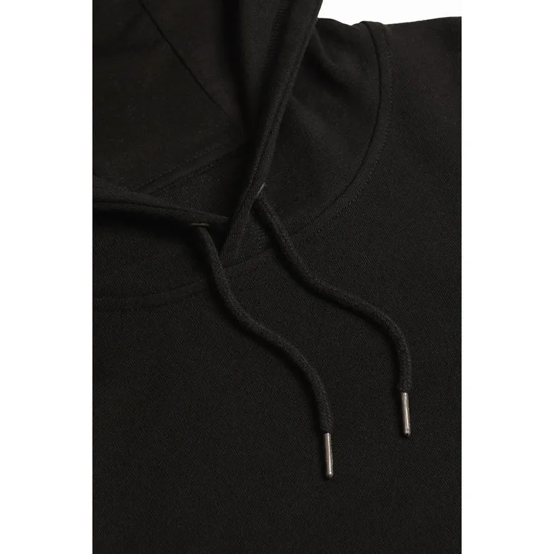 Organic French Terry Hoodie - Black