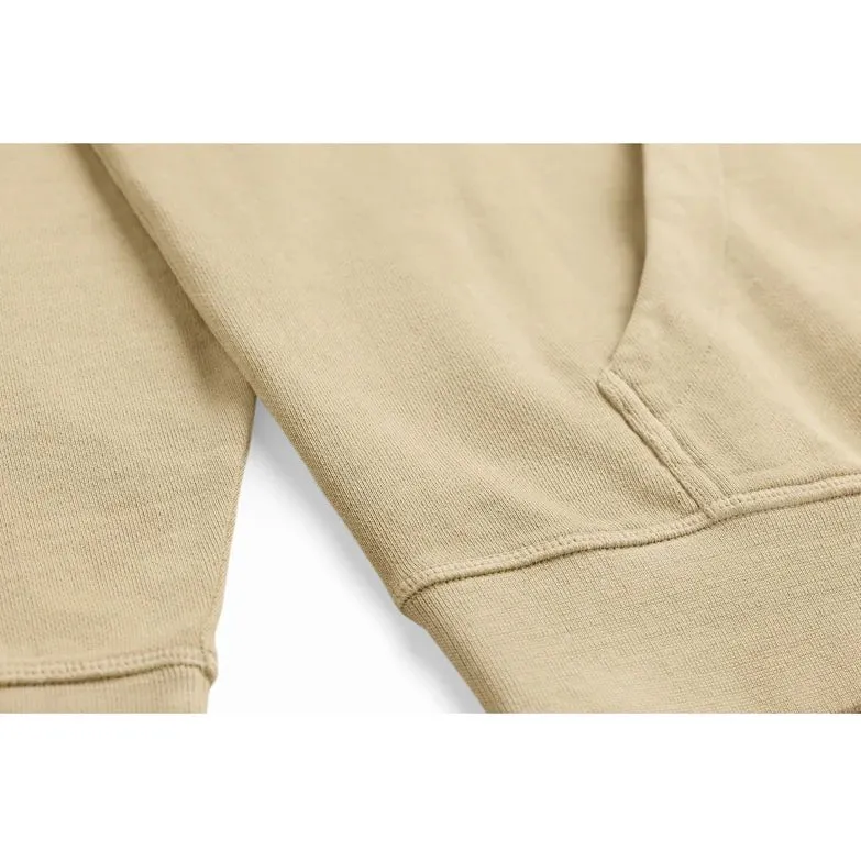 Organic French Terry Hoodie - Dune