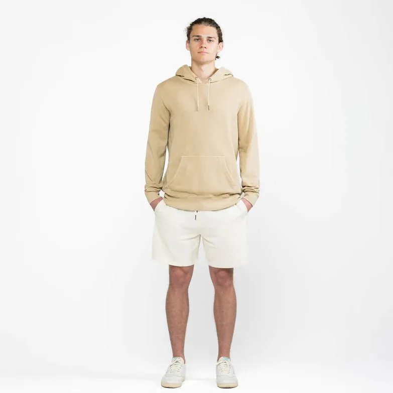 Organic French Terry Hoodie - Dune