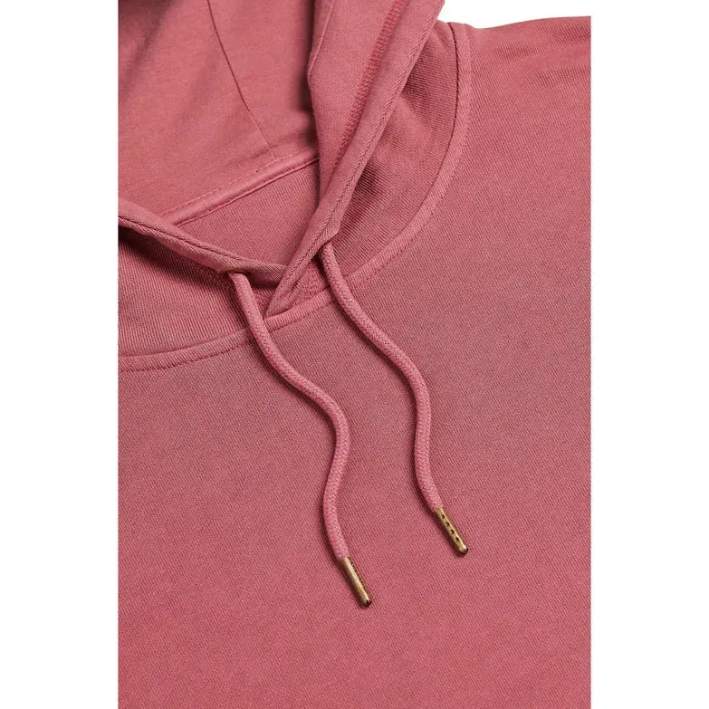 Organic French Terry Hoodie - Rosewood