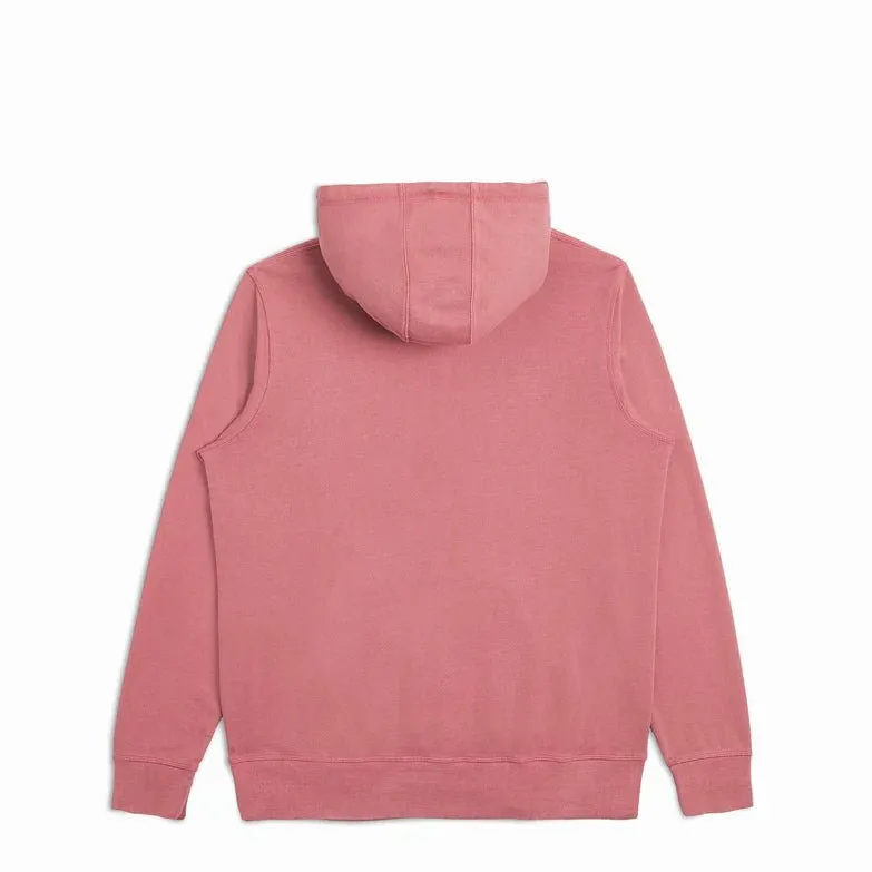 Organic French Terry Hoodie - Rosewood