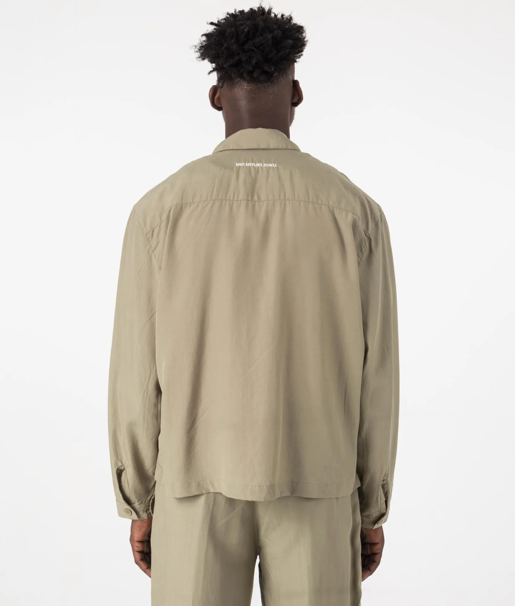 Oversized Tencel Rider Jacket