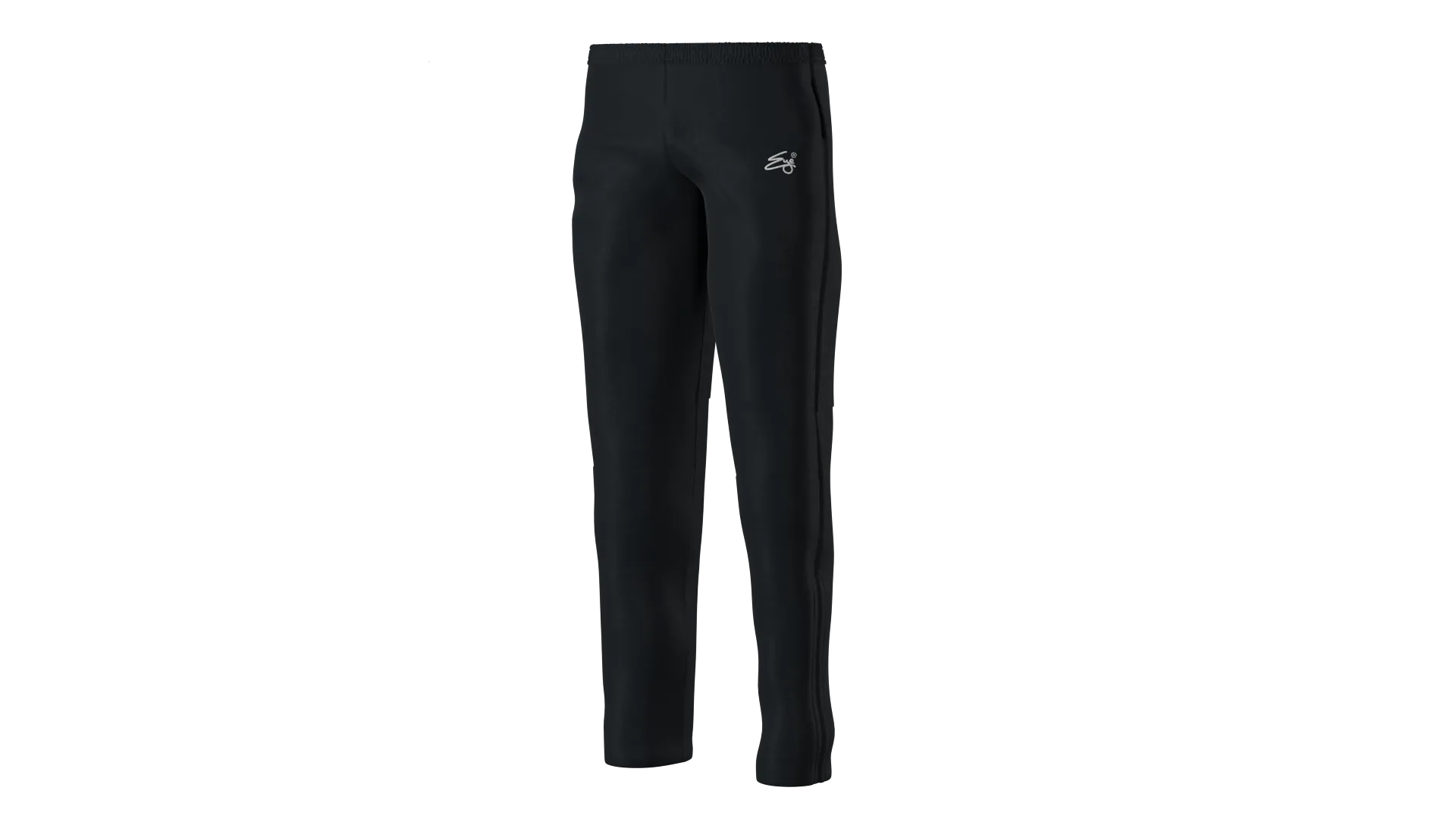 Performance Tracksuit Pants (Black/White)