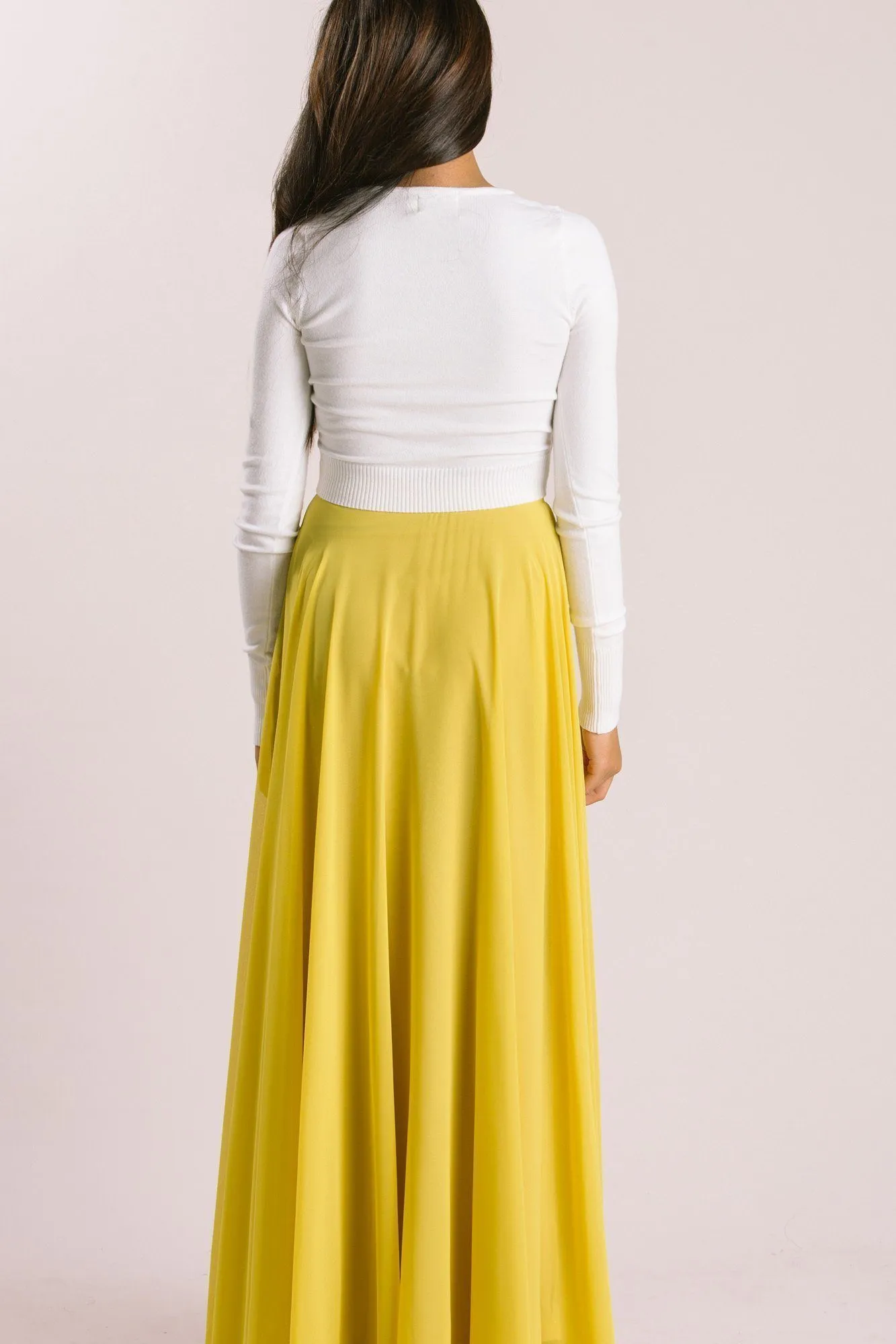 Petite Amelia Full Maxi Skirt