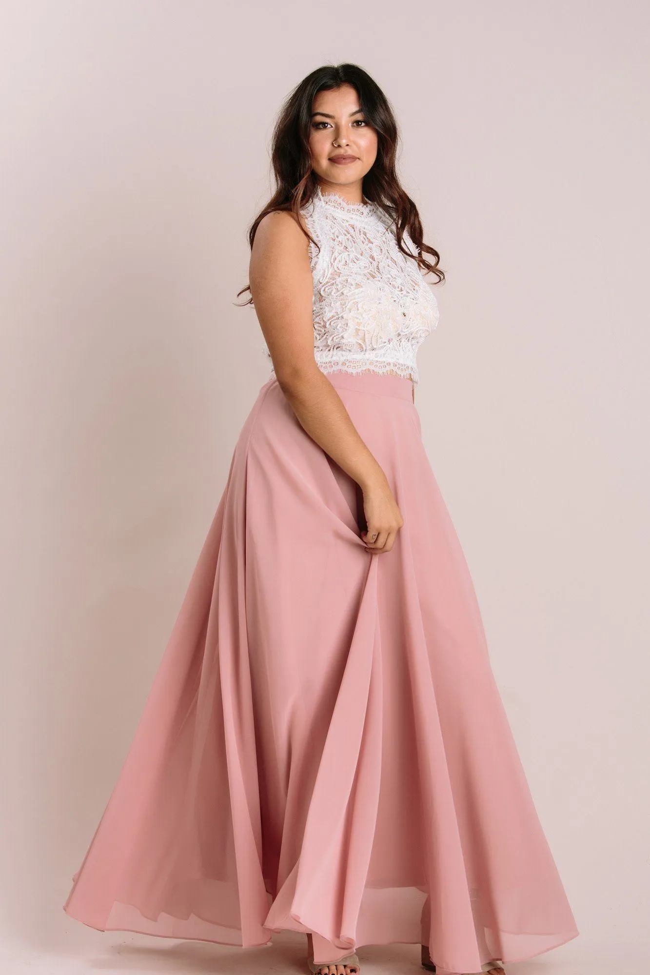 Petite Amelia Full Maxi Skirt