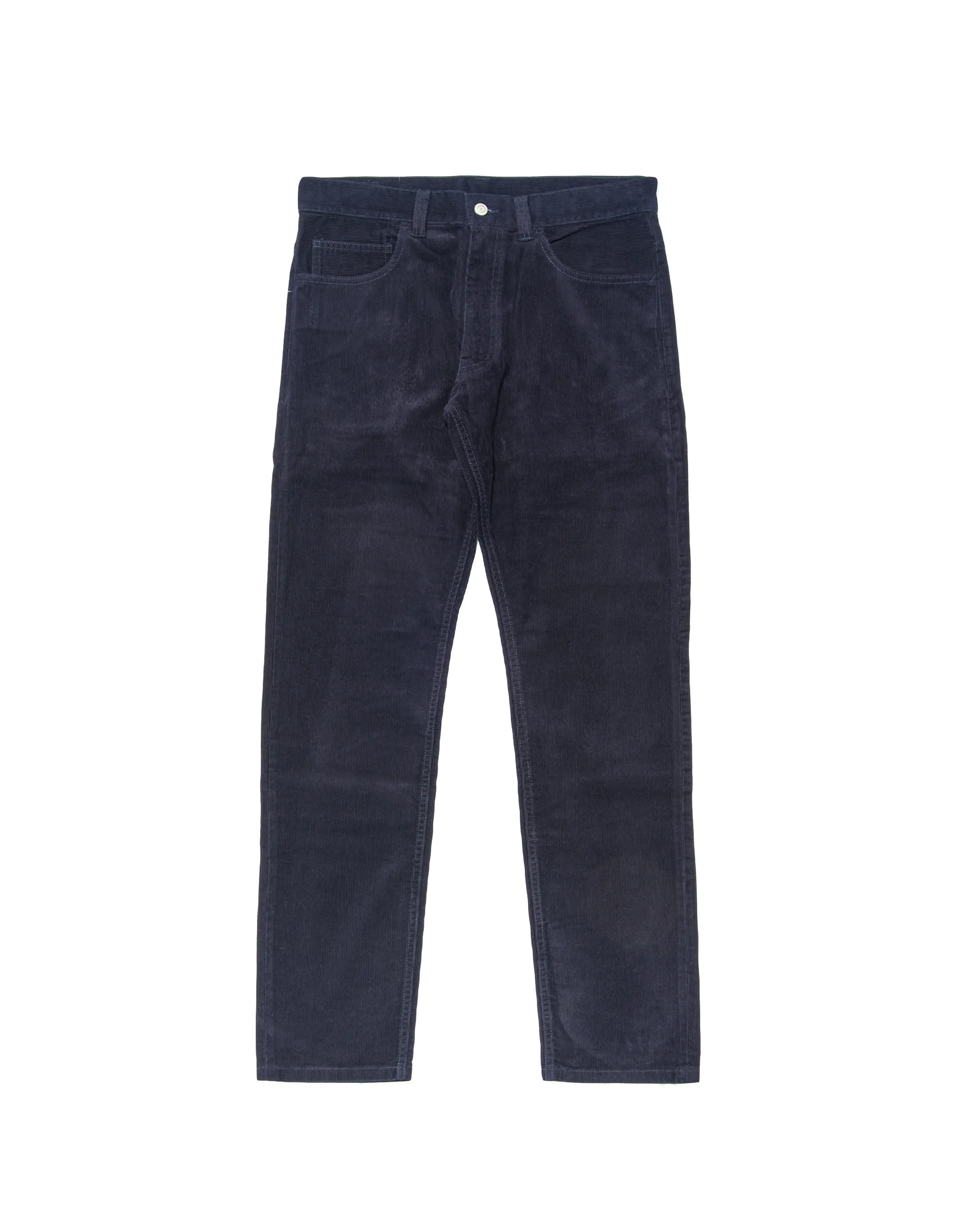 PINCORD 5-POCKET PANTS - NAVY