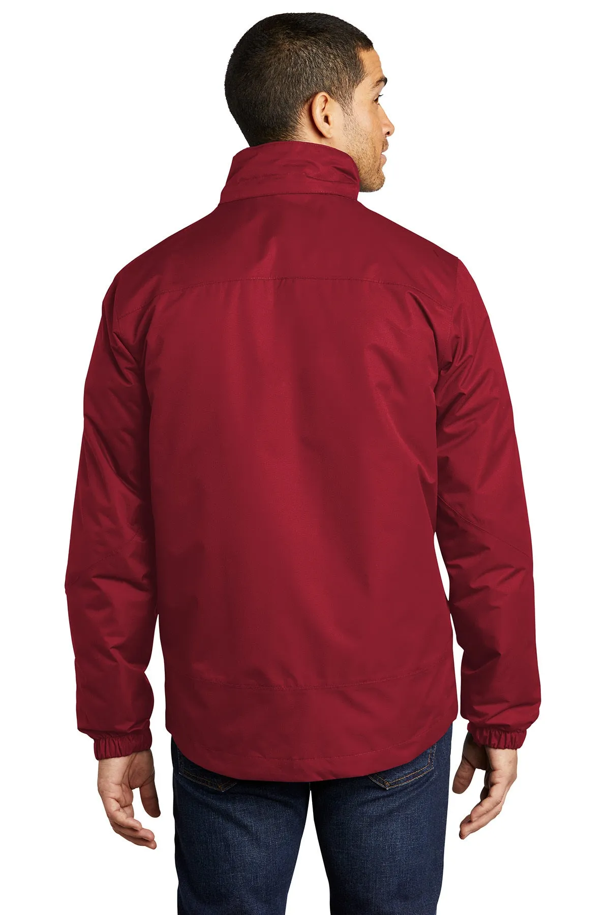 Port Authority Vortex Customized Waterproof 3-in-1 Jackets, Rich Red/ Black